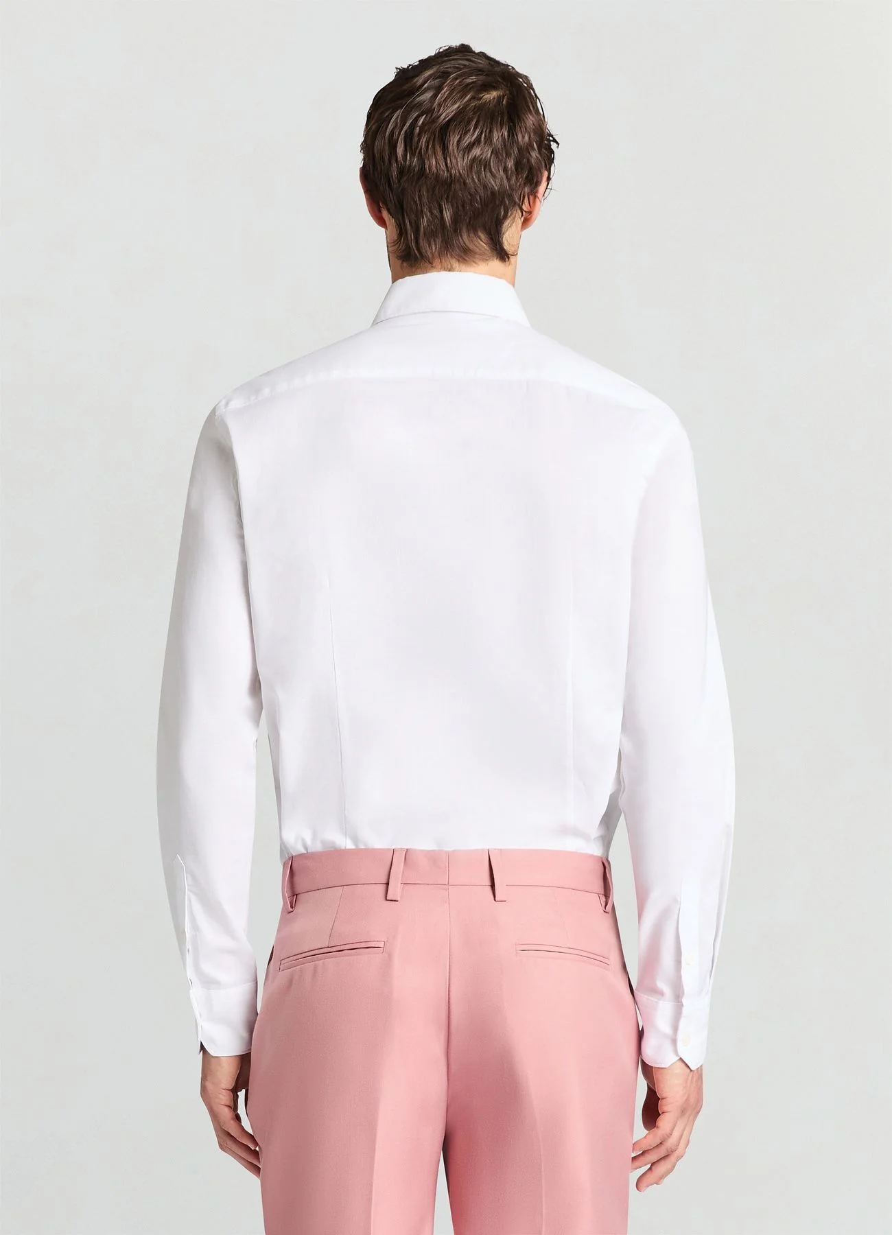 Camicia classica misto lino - Image 3