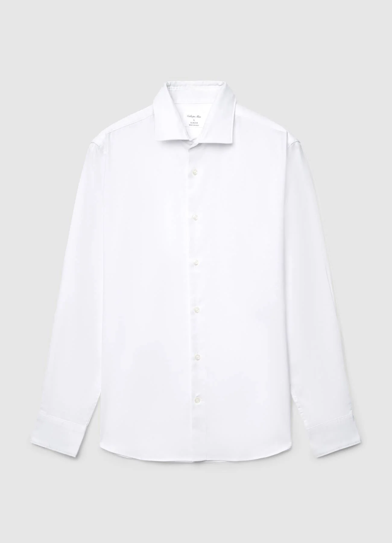 Camicia classica misto lino - Image 4