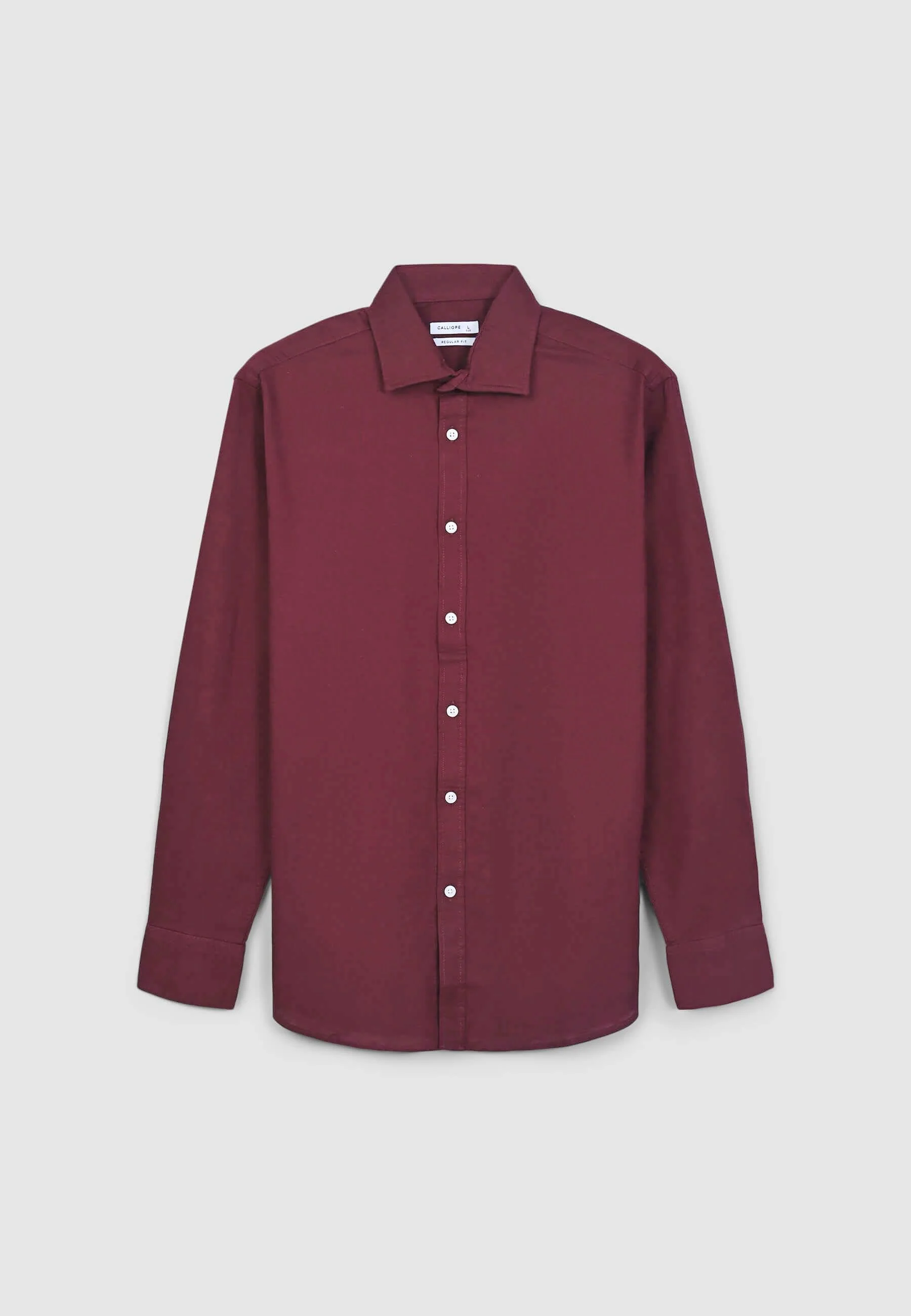 Camicia classica misto lino - Image 4