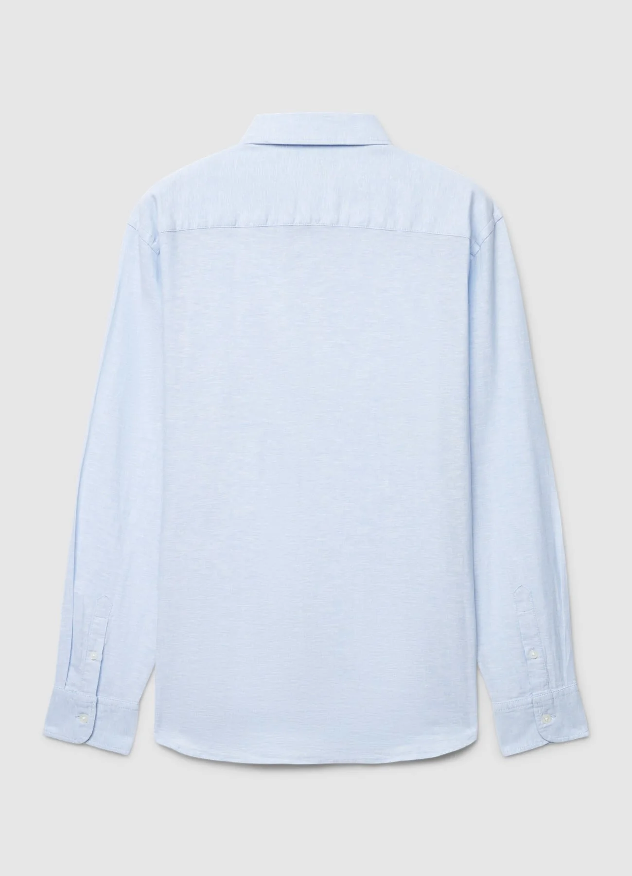 Camicia classica misto lino - Image 4