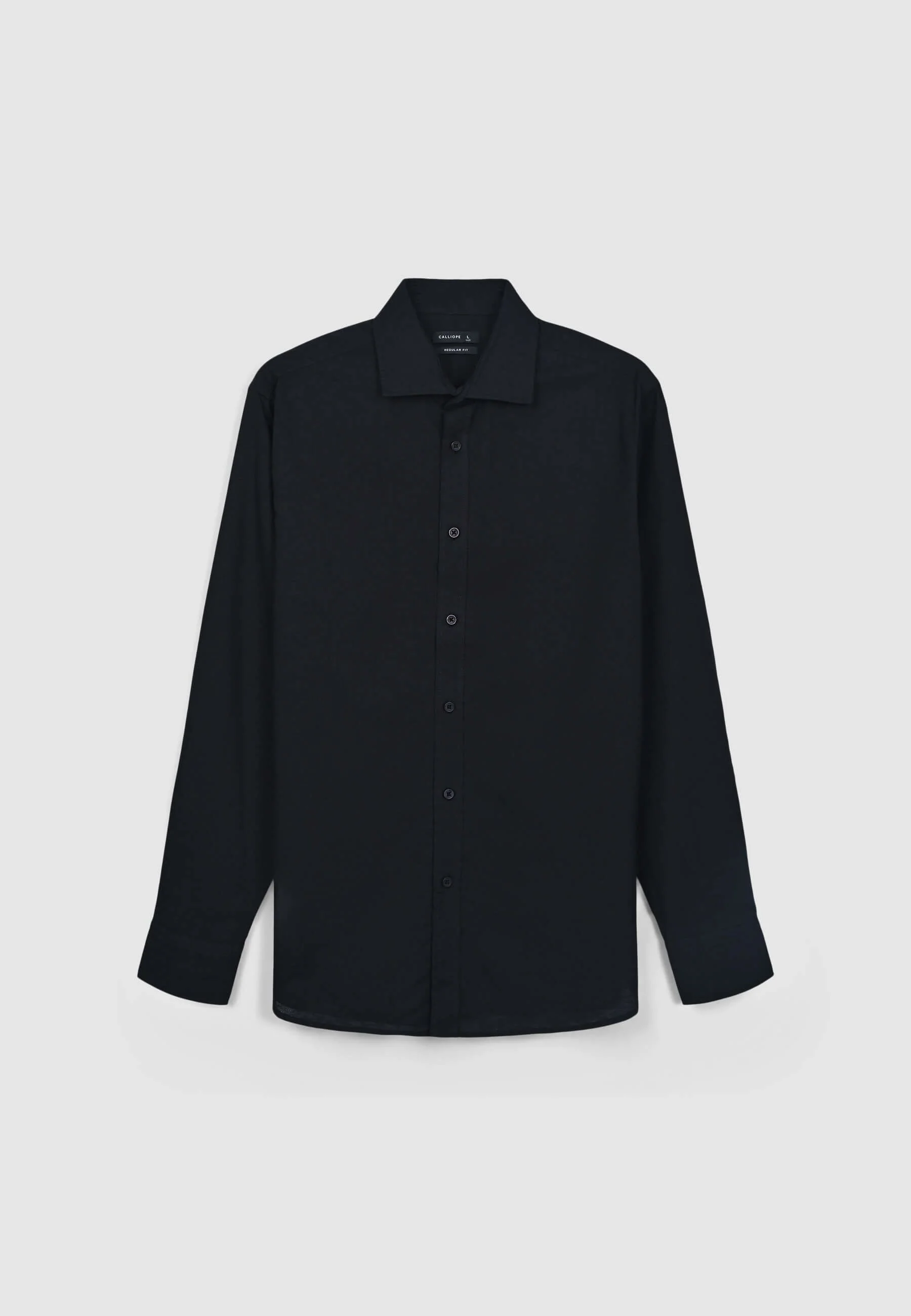 Camicia classica misto lino - Image 6