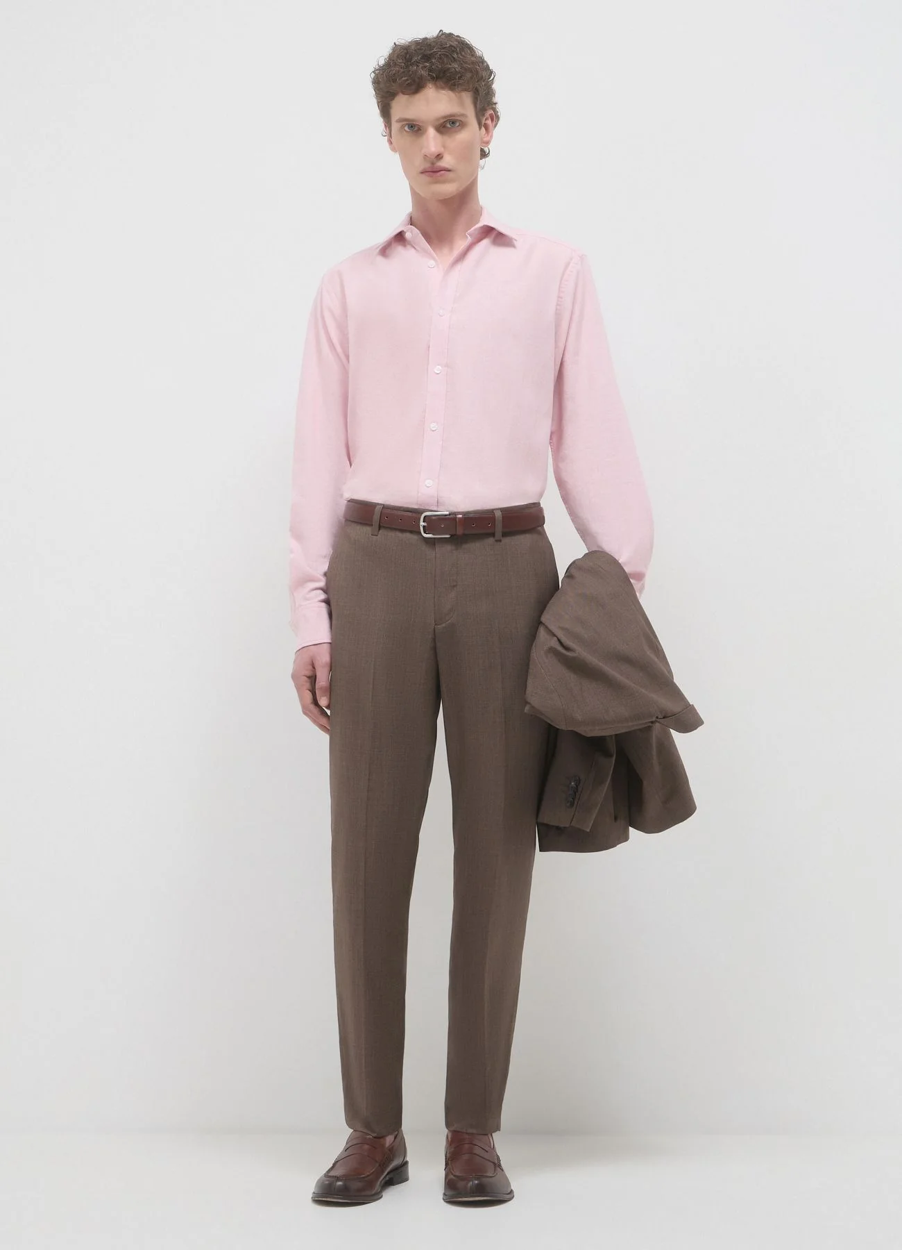 Camicia classica misto lino - Image 2