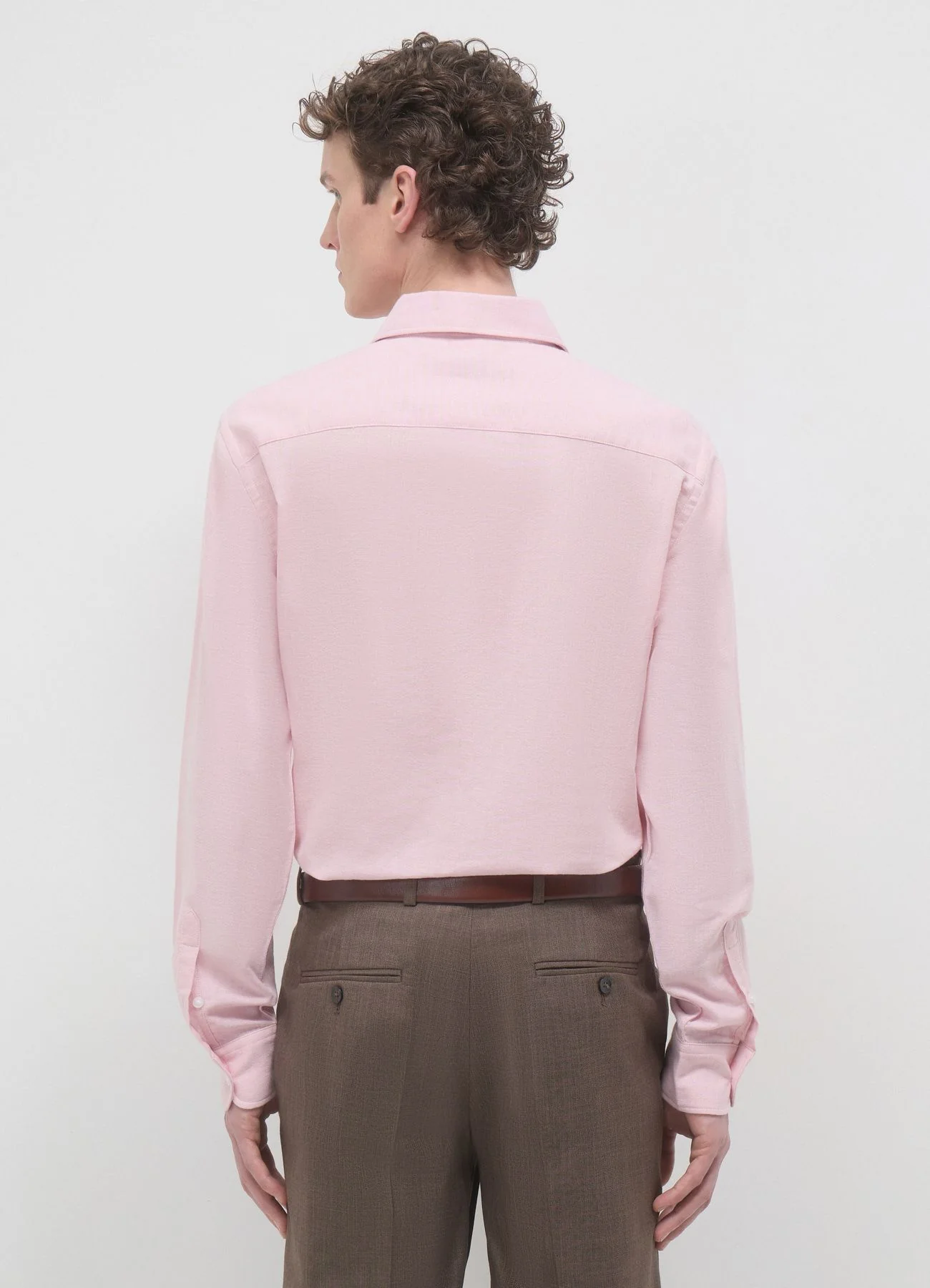 Camicia classica misto lino - Image 3