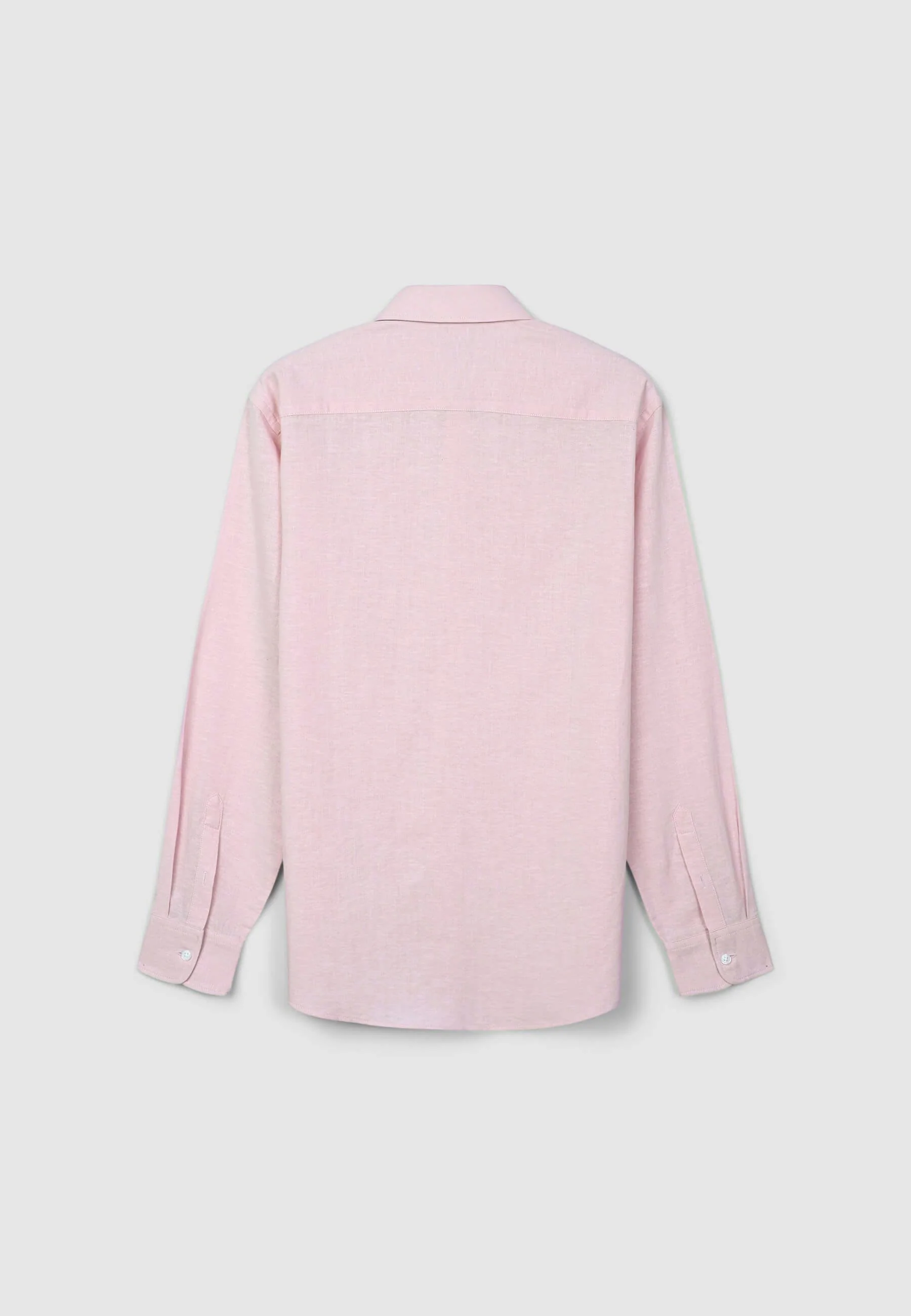 Camicia classica misto lino - Image 4