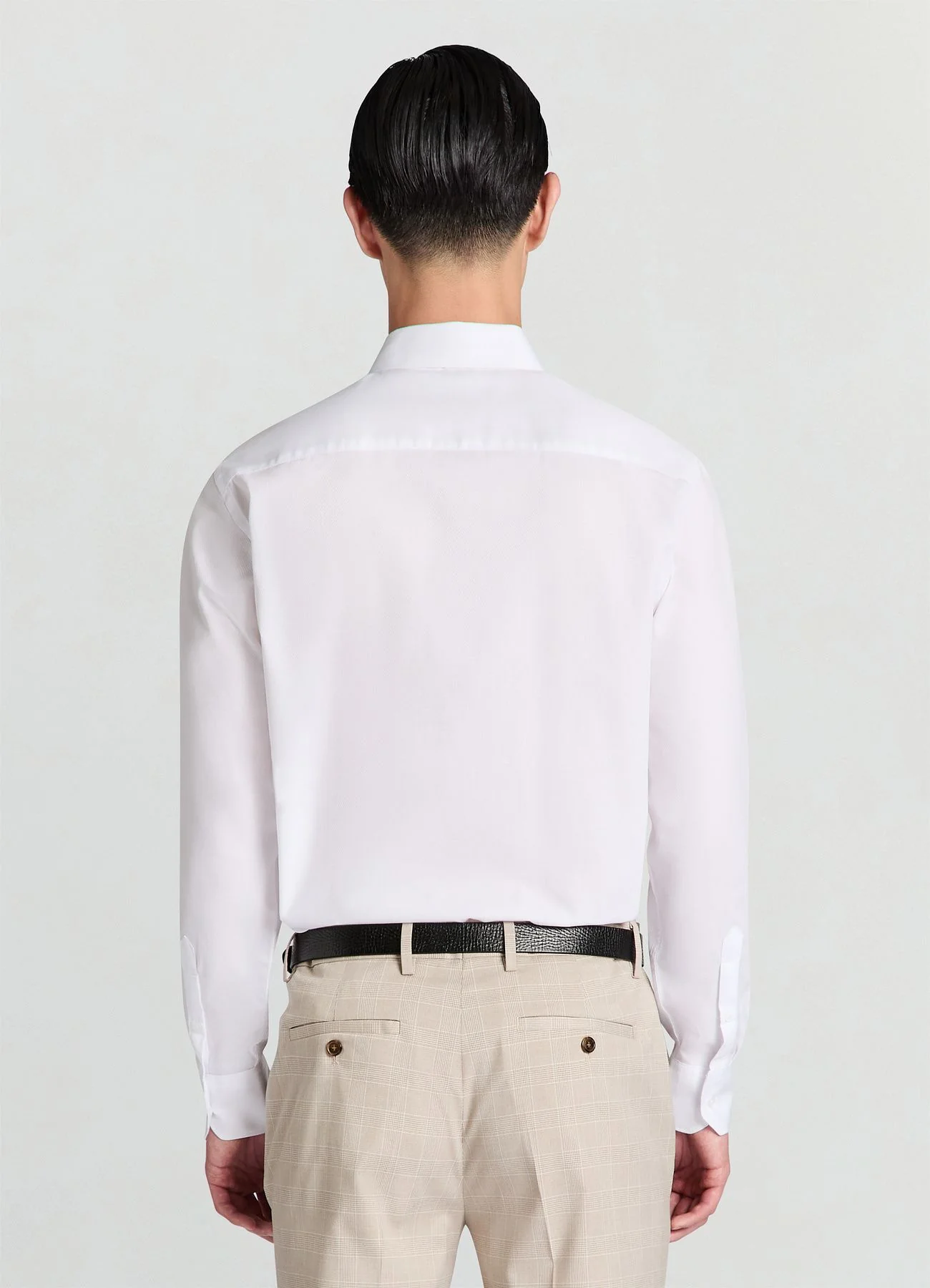 Camicia classica tessuto operato - Image 2