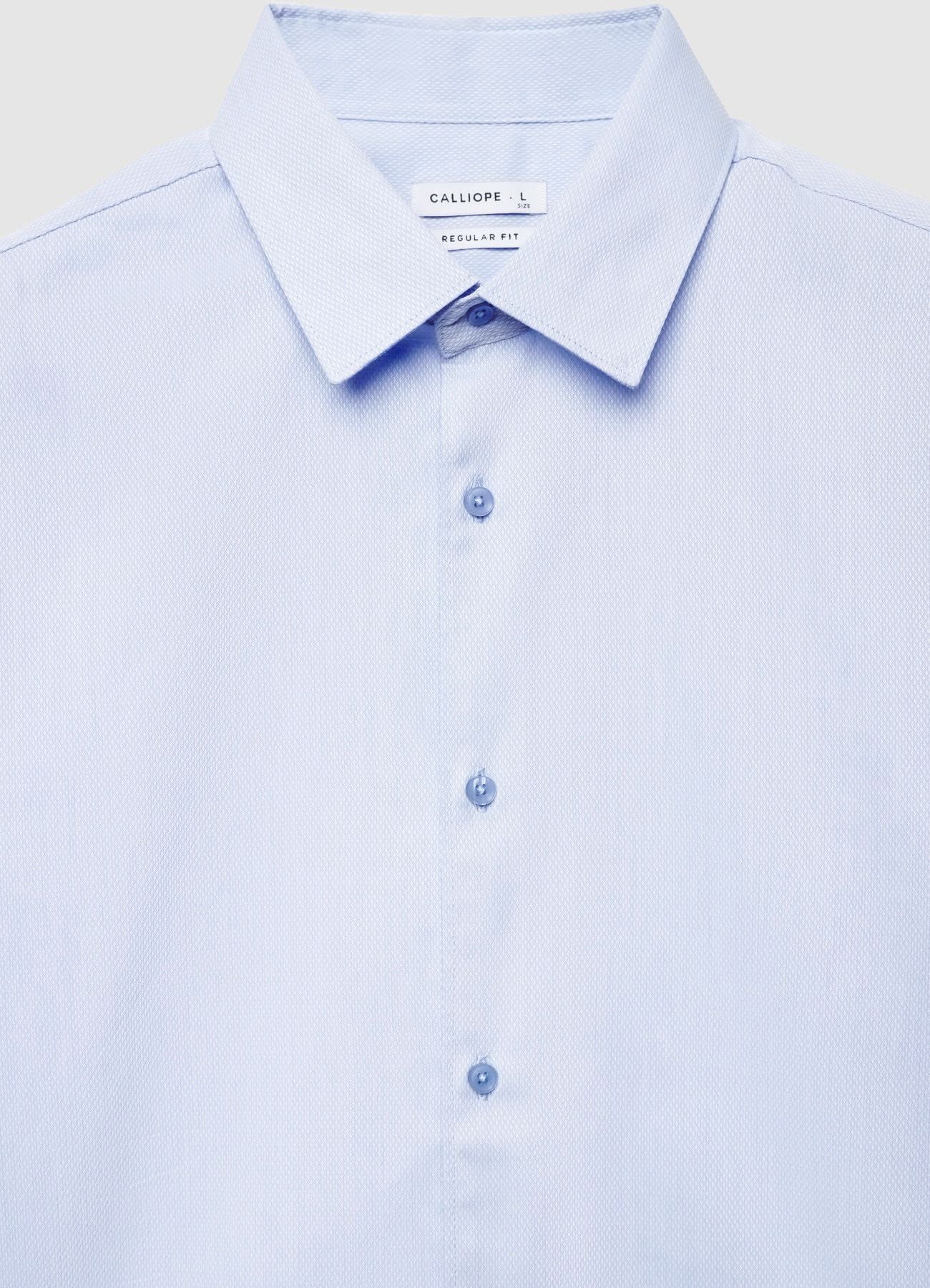 Camicia classica tessuto operato - Image 4