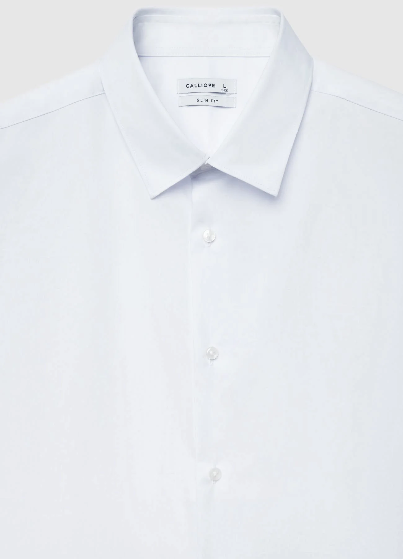 Camicia classica tinta unita - Image 4