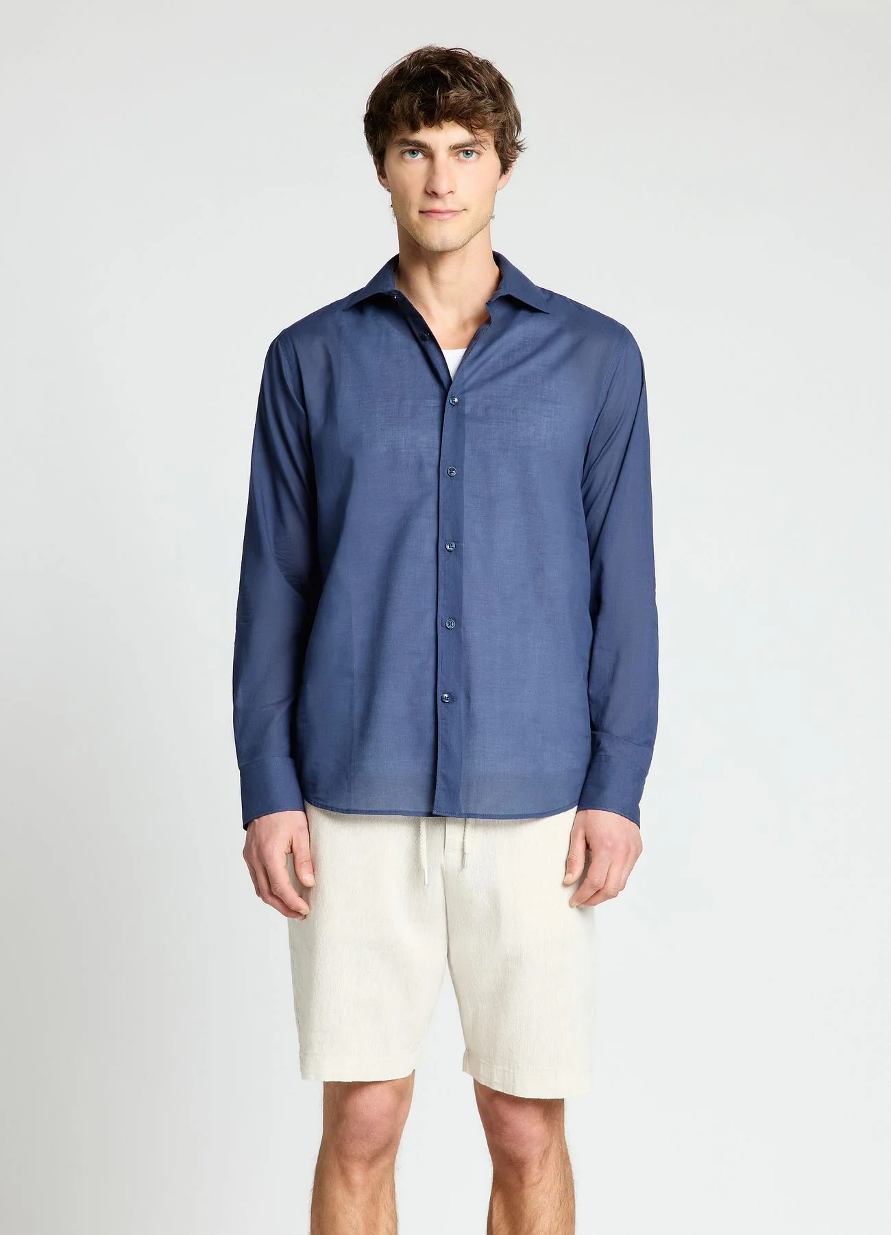 Camicia classica tinta unita