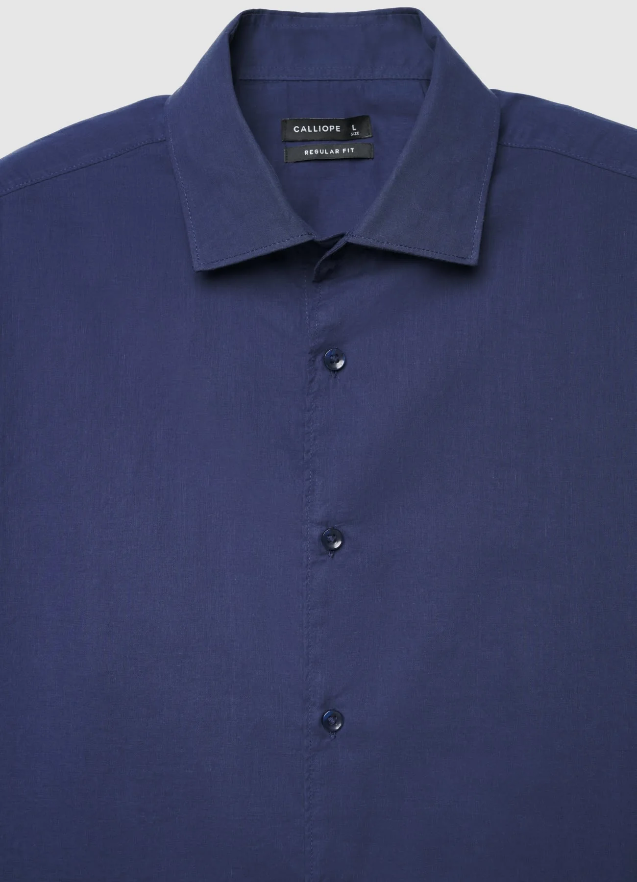 Camicia classica tinta unita - Image 6