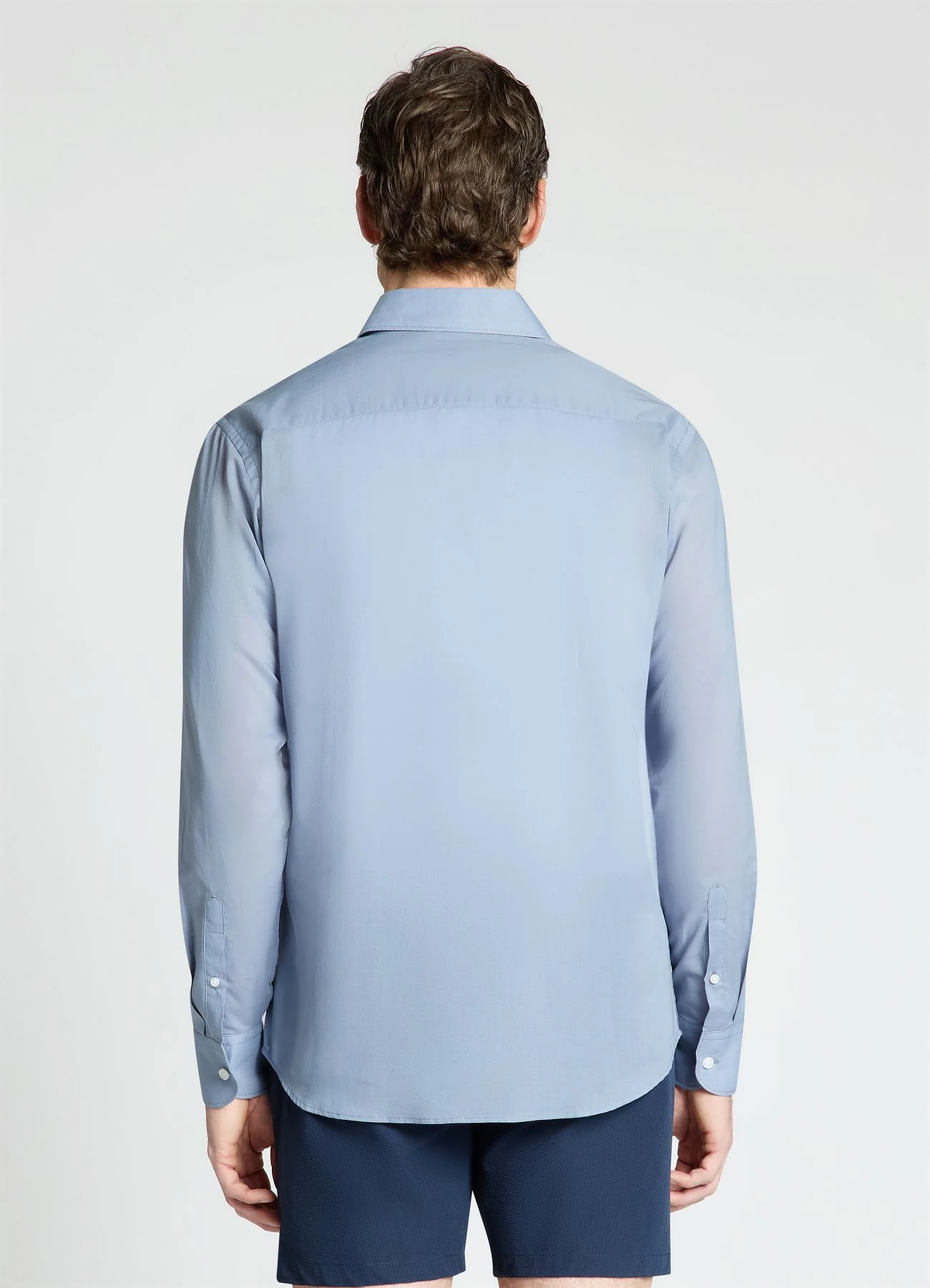 Camicia classica tinta unita - Image 3
