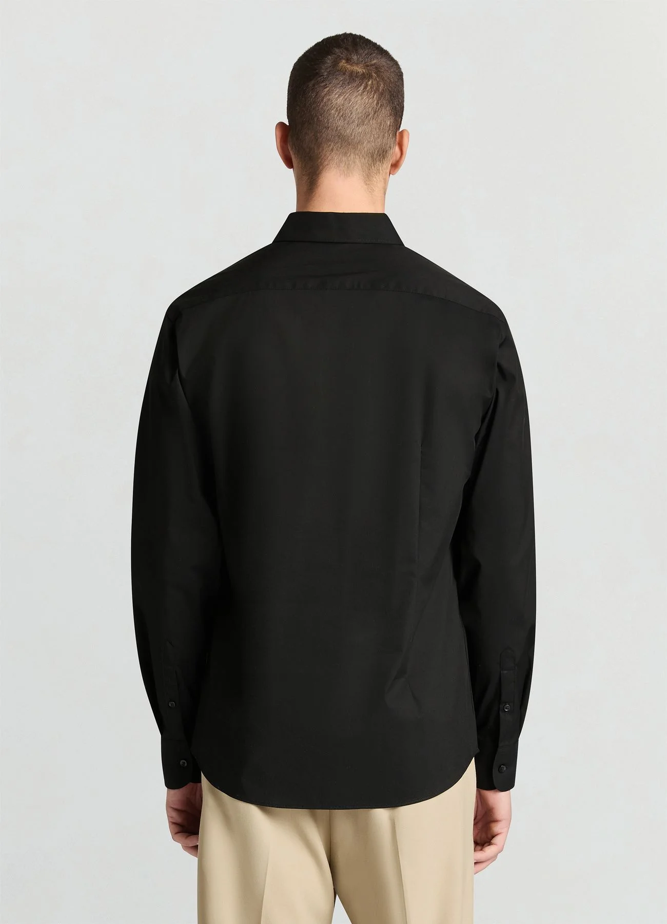 Camicia classica tinta unita - Image 3