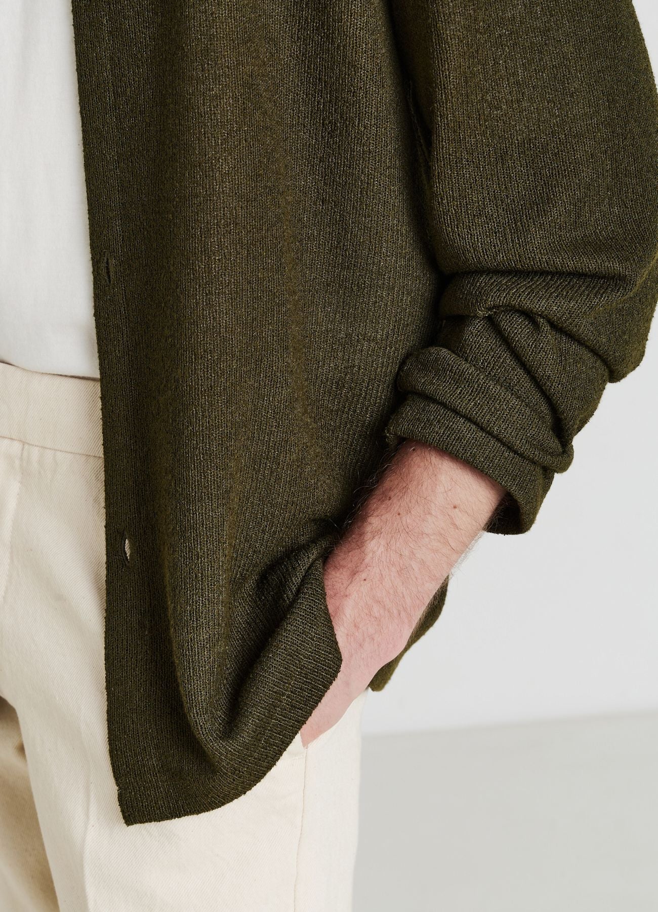 Camicia classica traforata - Image 2