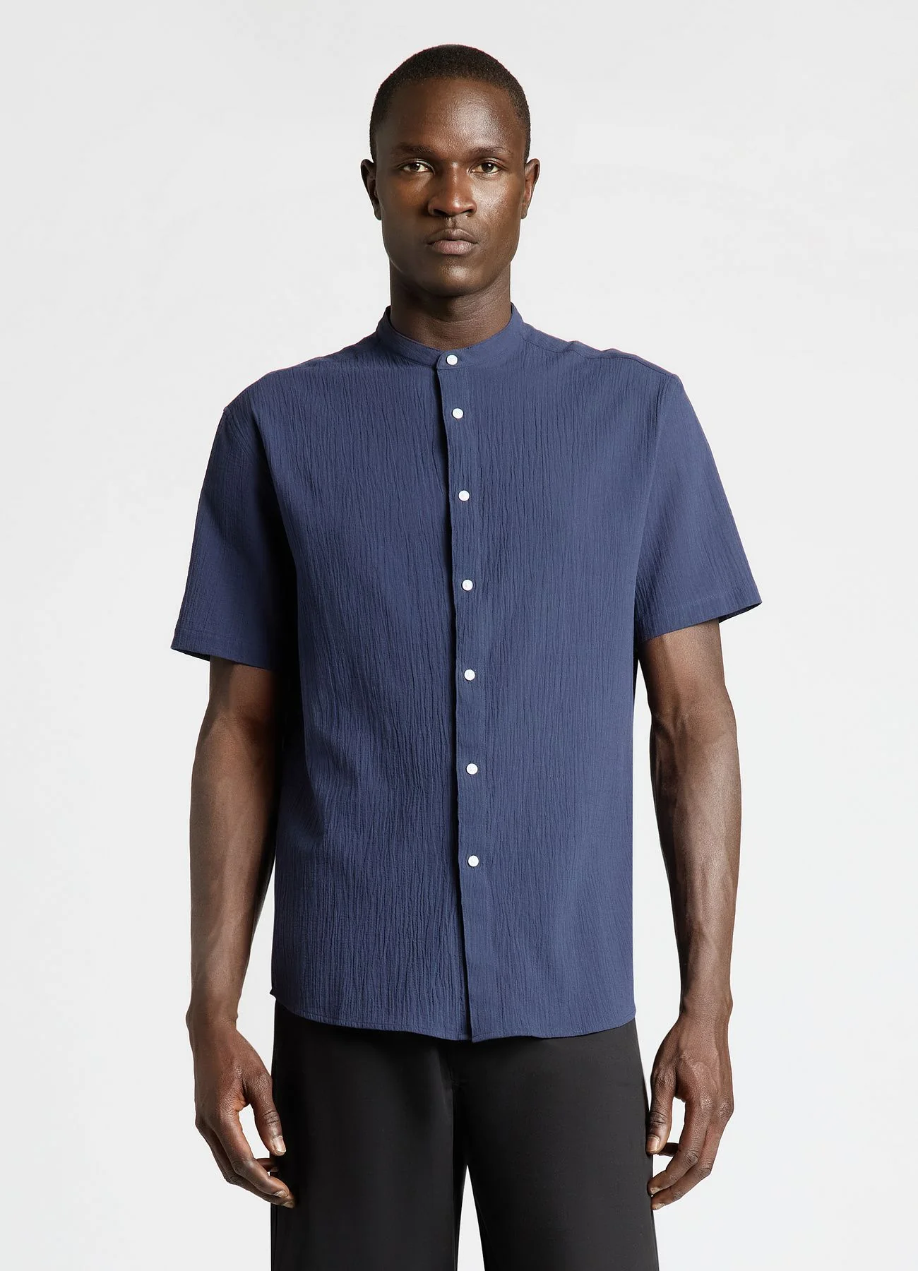 Camicia con collo coreana - Image 2