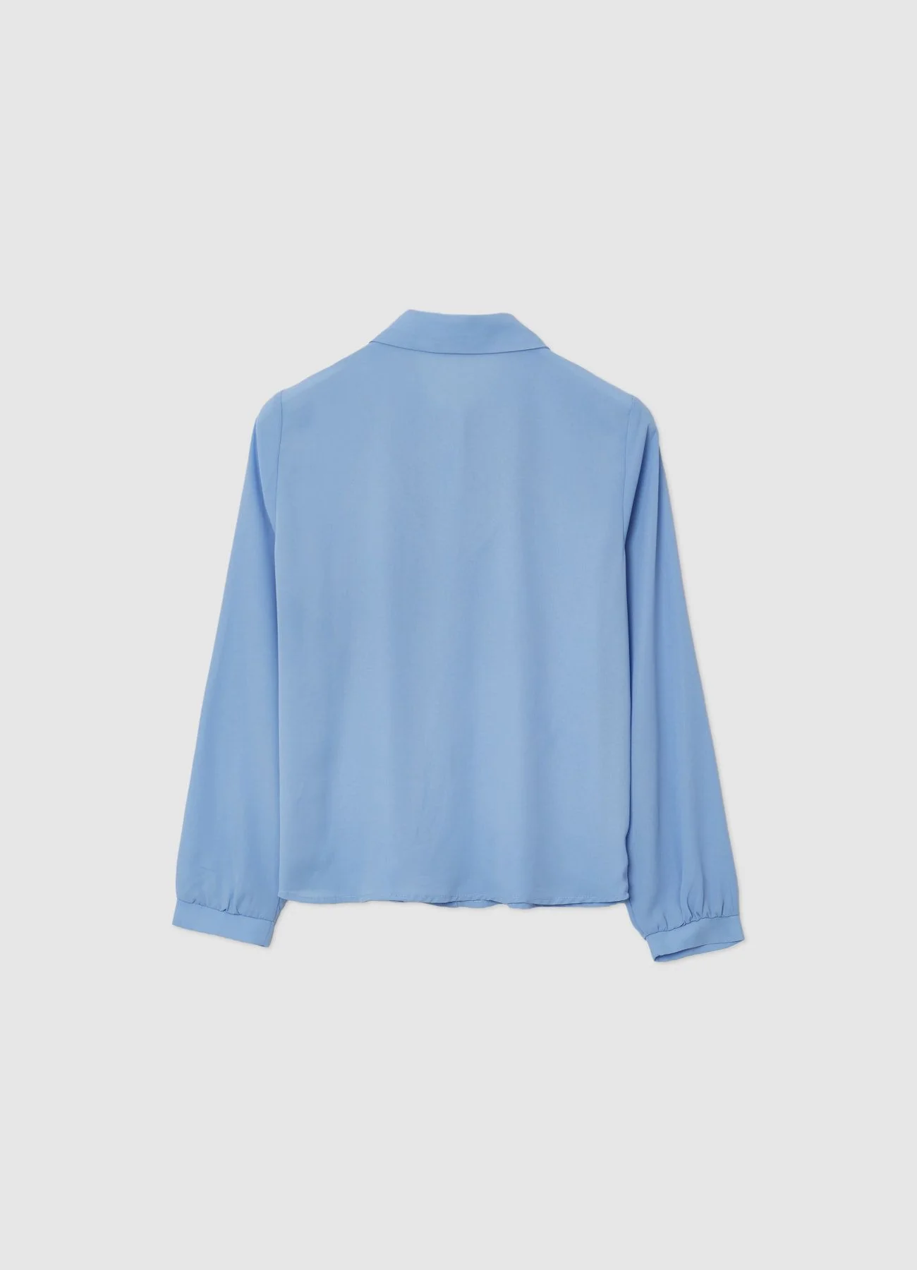 Camicia con frill plissettato - Image 5
