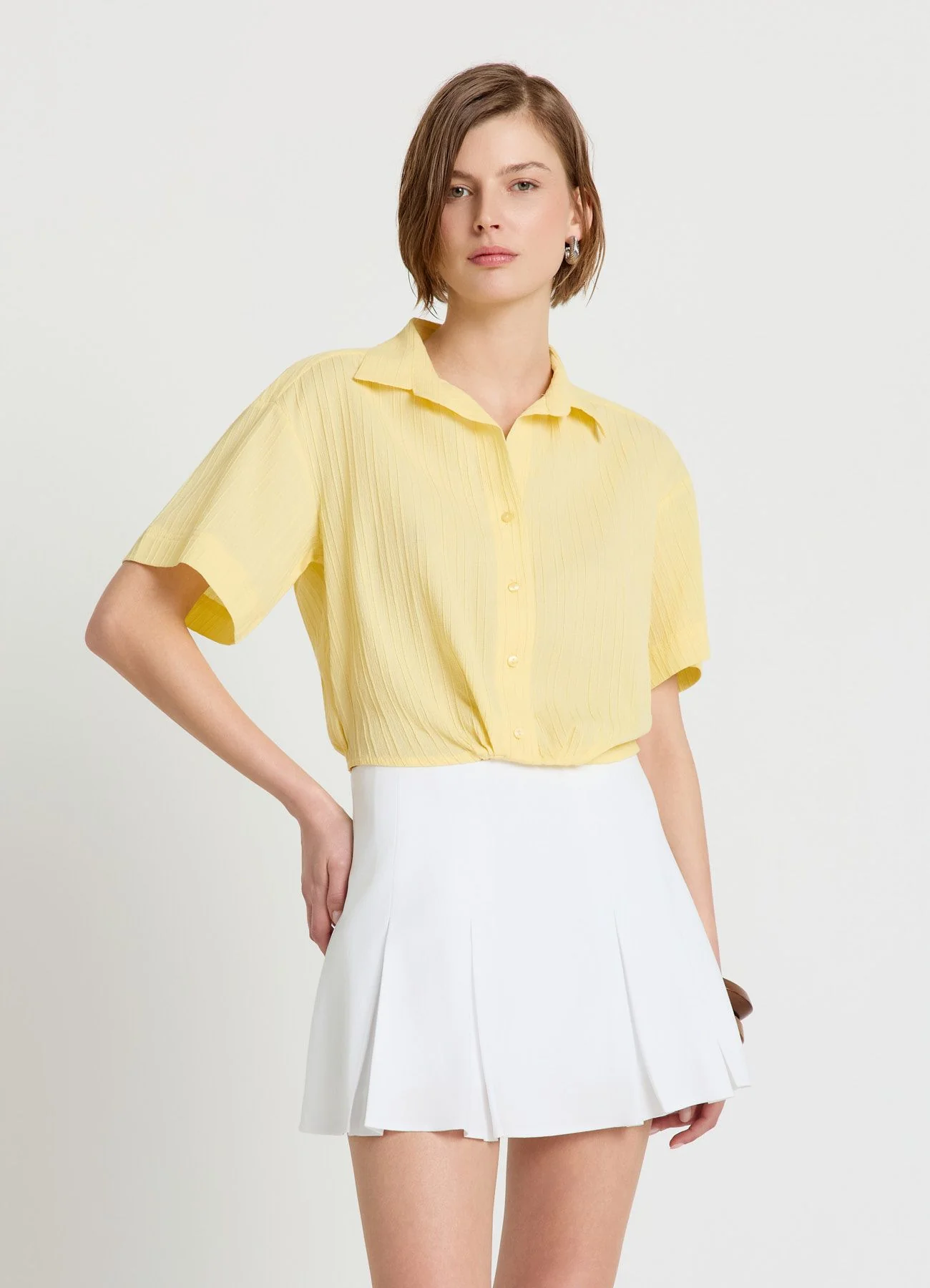 Camicia con lavorazione a rilievo - Image 2