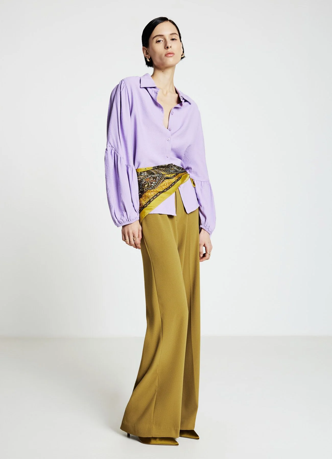 Camicia con maniche a palloncino - Image 2