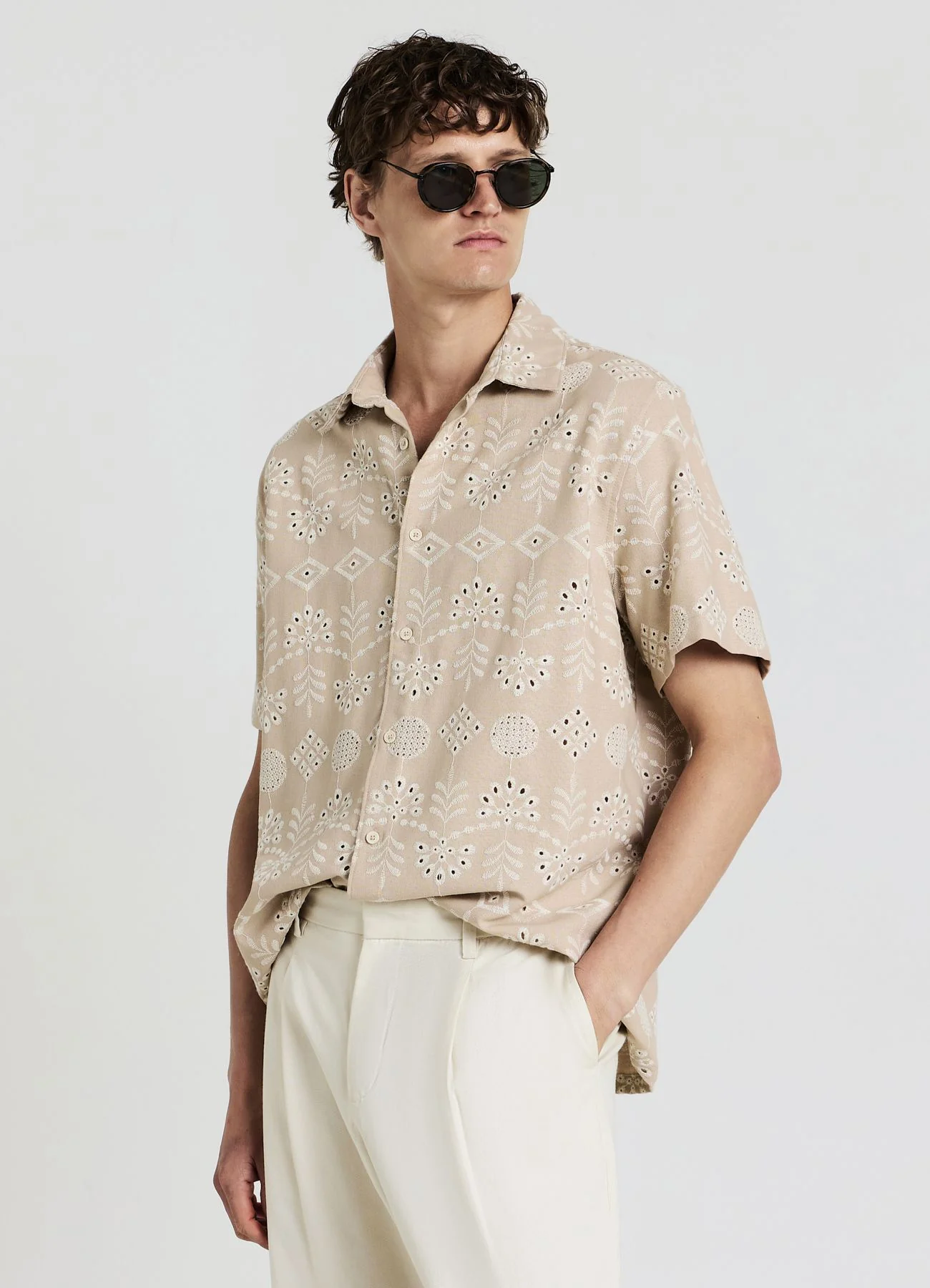 Camicia con ricamo - Image 3
