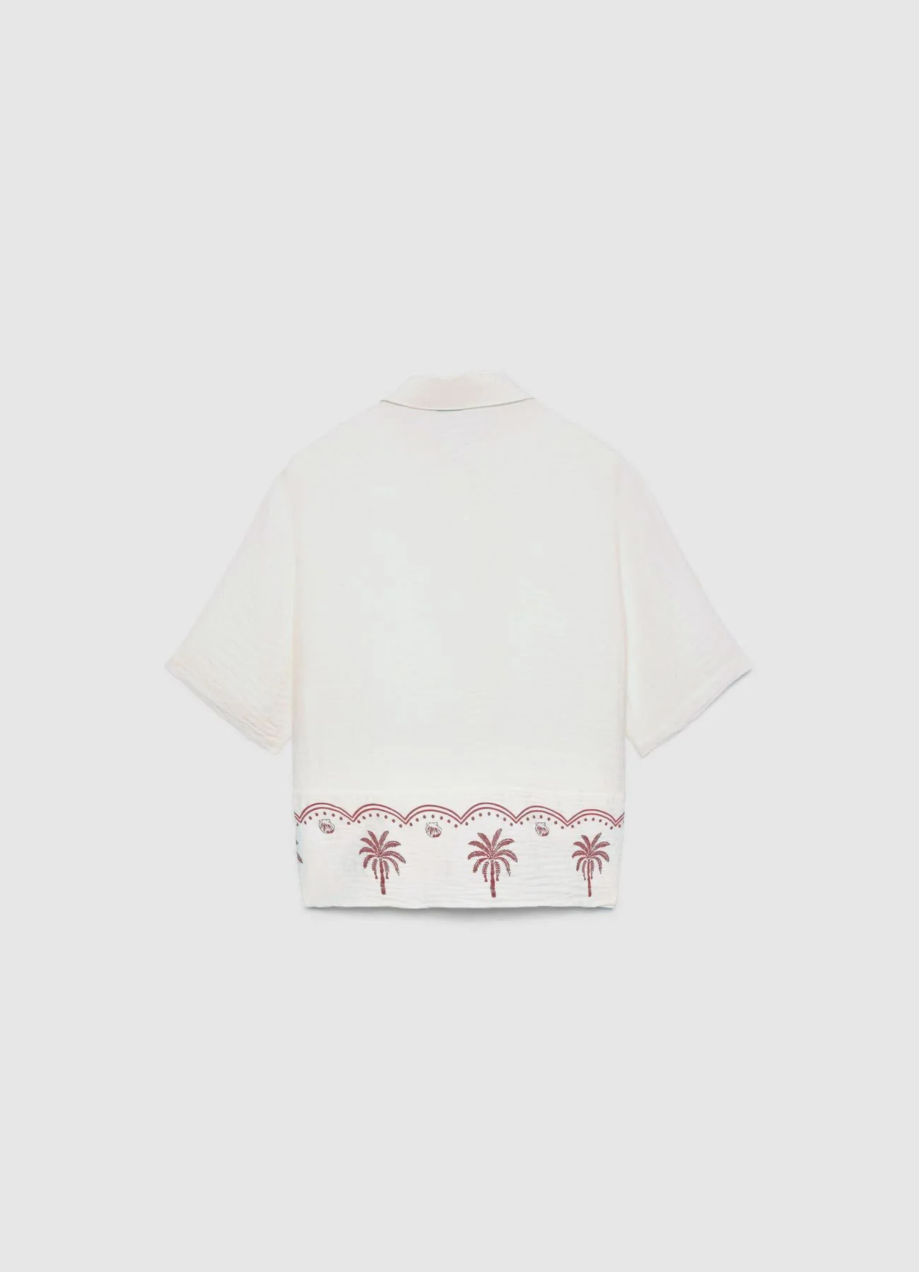 Camicia con stampa palme - Image 5