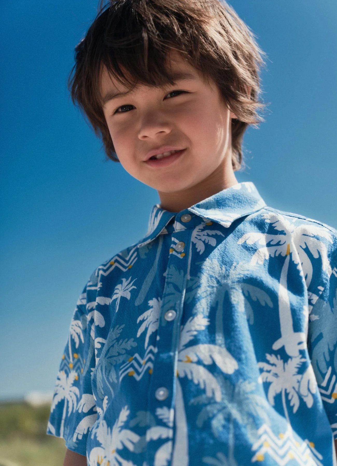 Camicia con stampa palme - Image 4