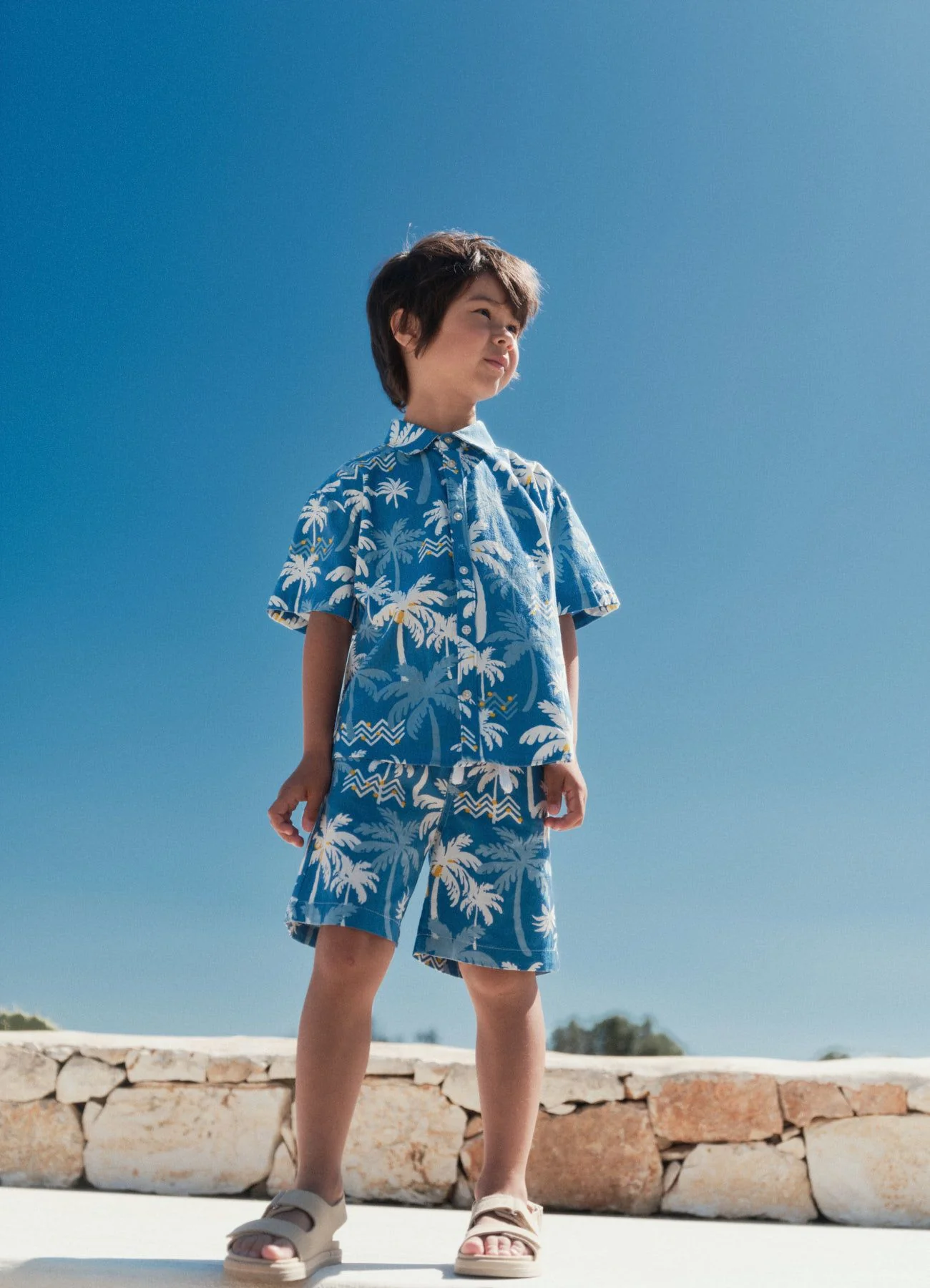 Camicia con stampa palme - Image 5