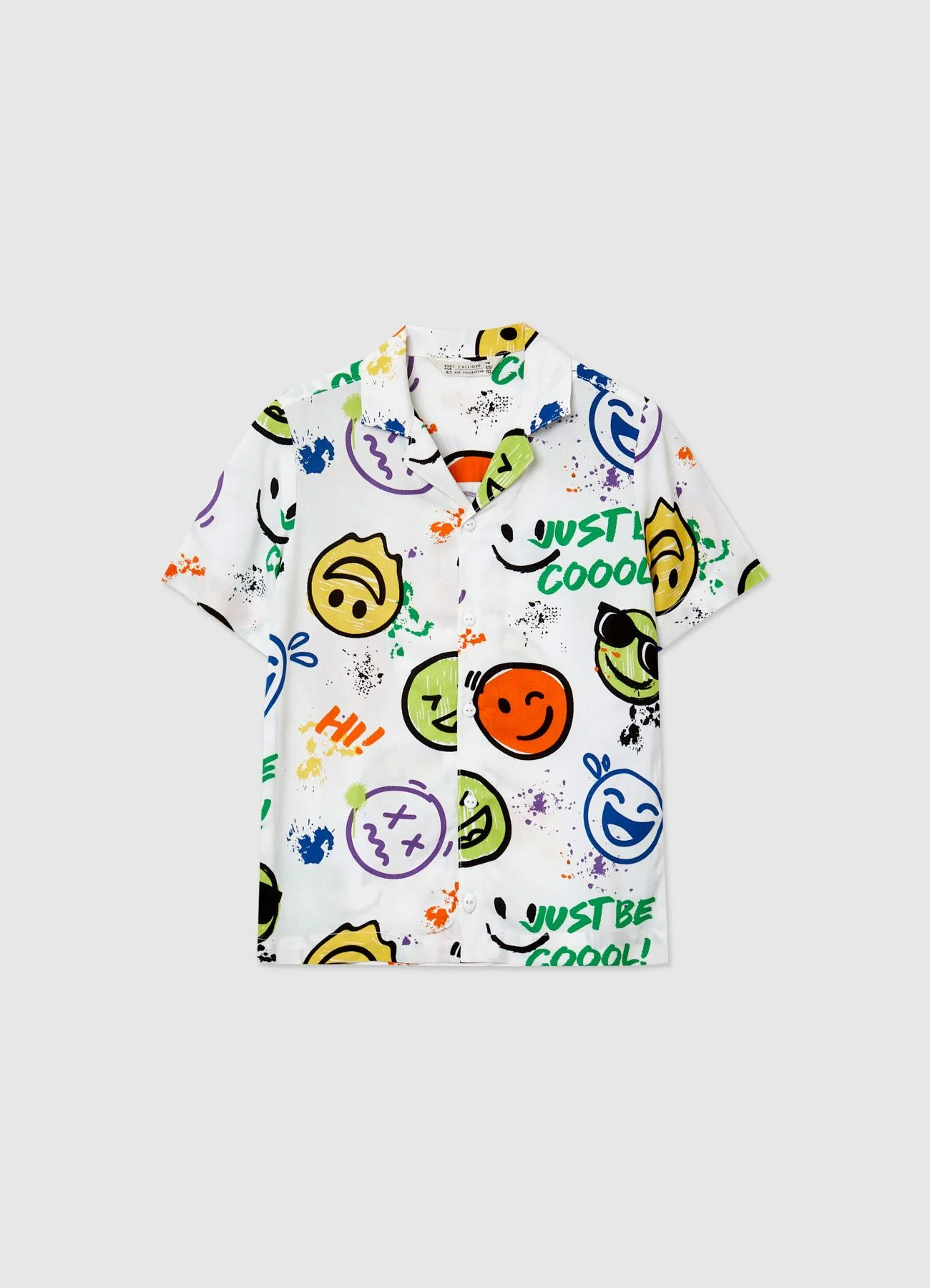 Camicia con stampe e scritte - Image 3