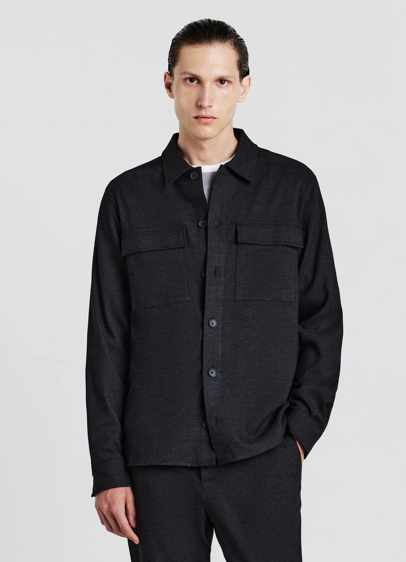 Camicia con tasche - Image 3