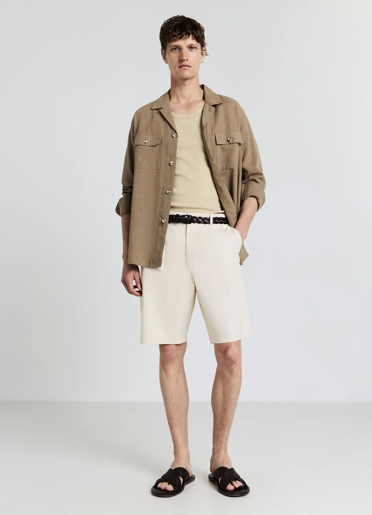 Camicia con tasche - Image 3