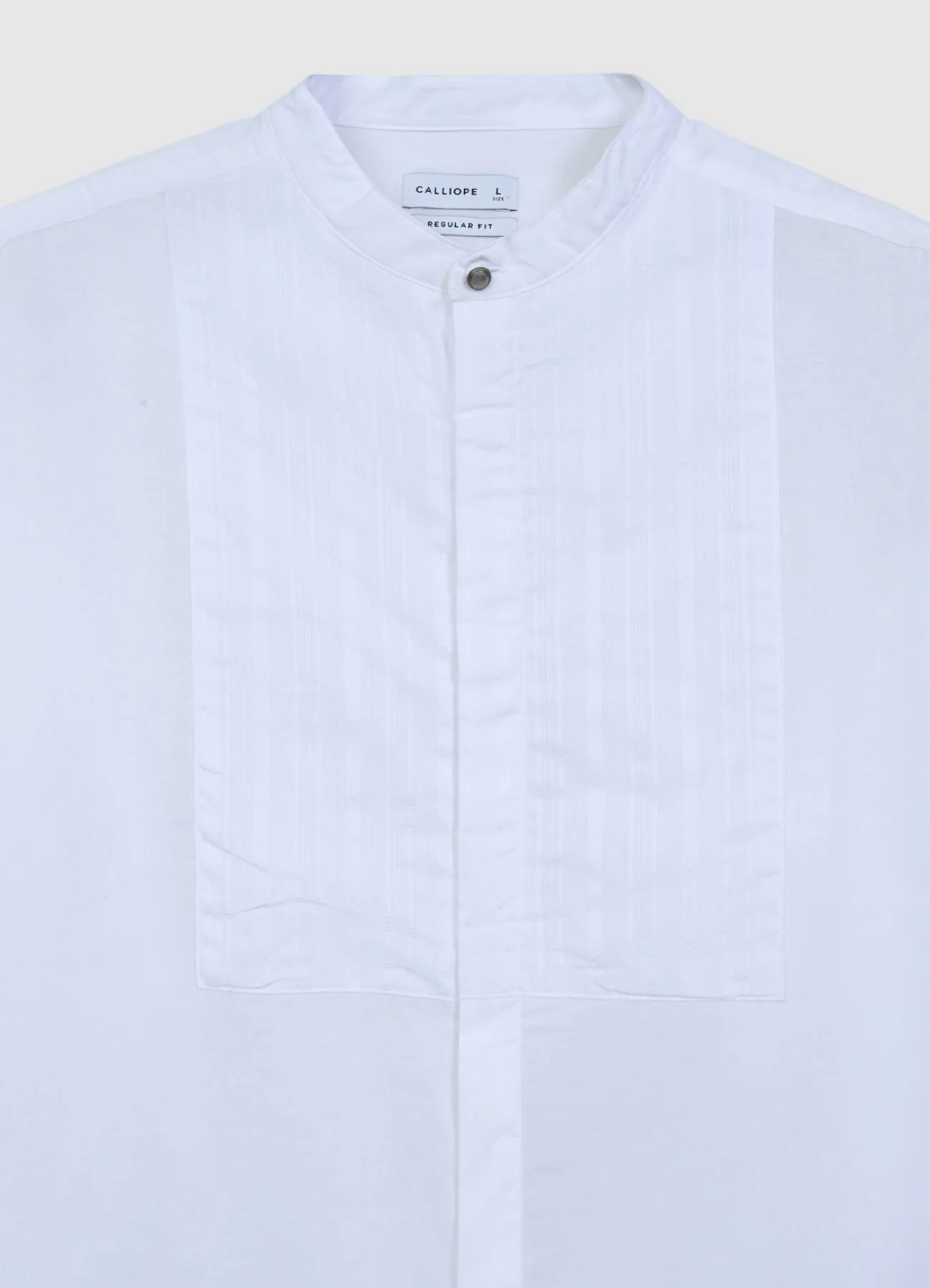 Camicia coreana con plastron - Image 7