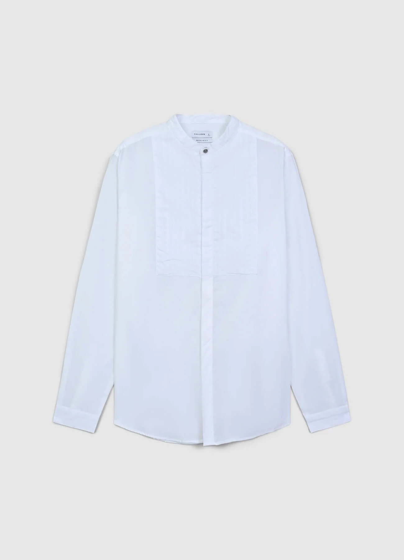 Camicia coreana con plastron - Image 8