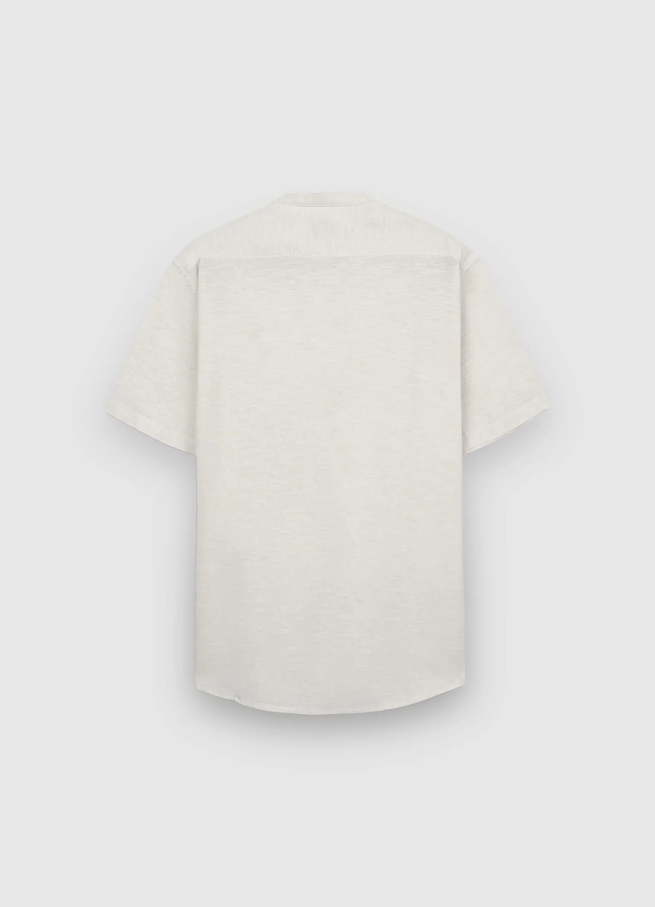 Camicia coreana misto lino - Image 4