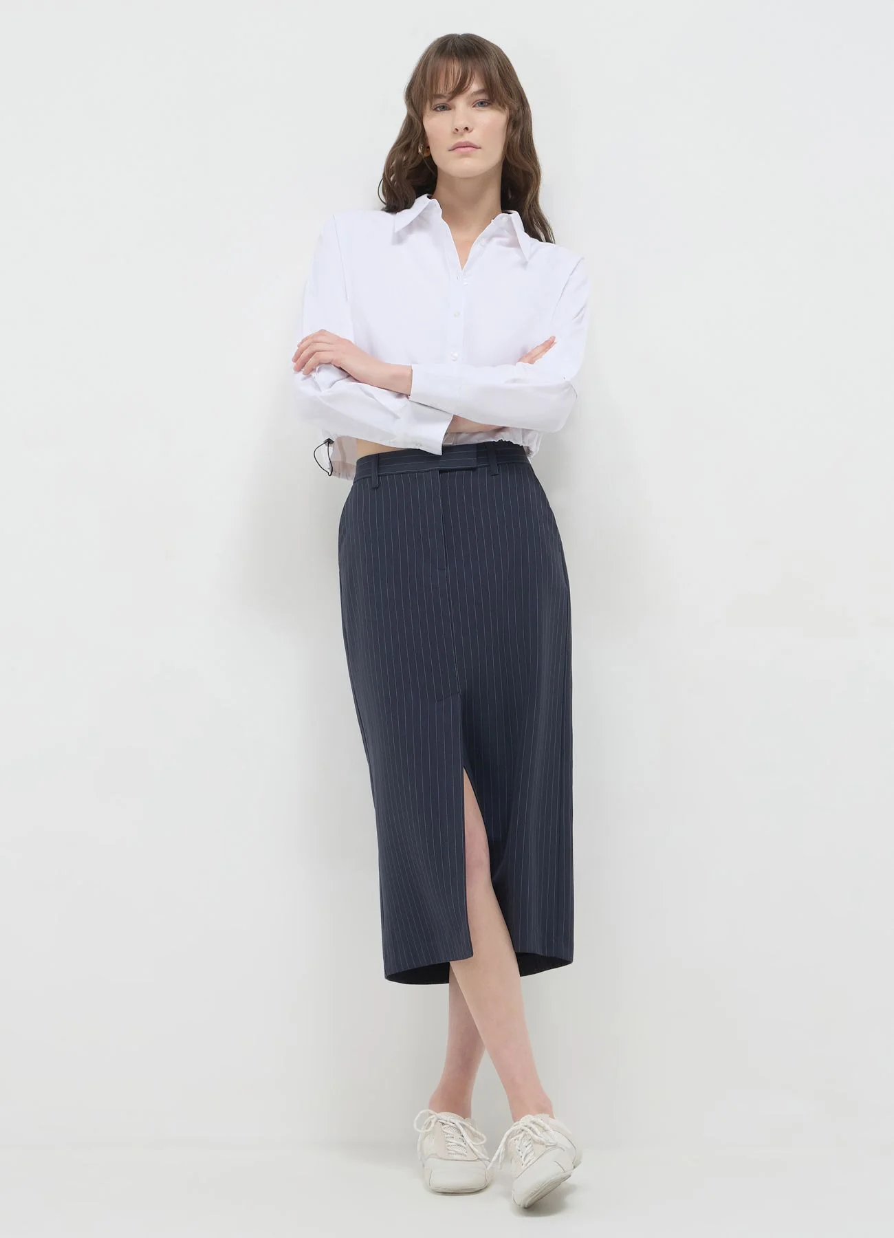 Camicia corta con coulisse