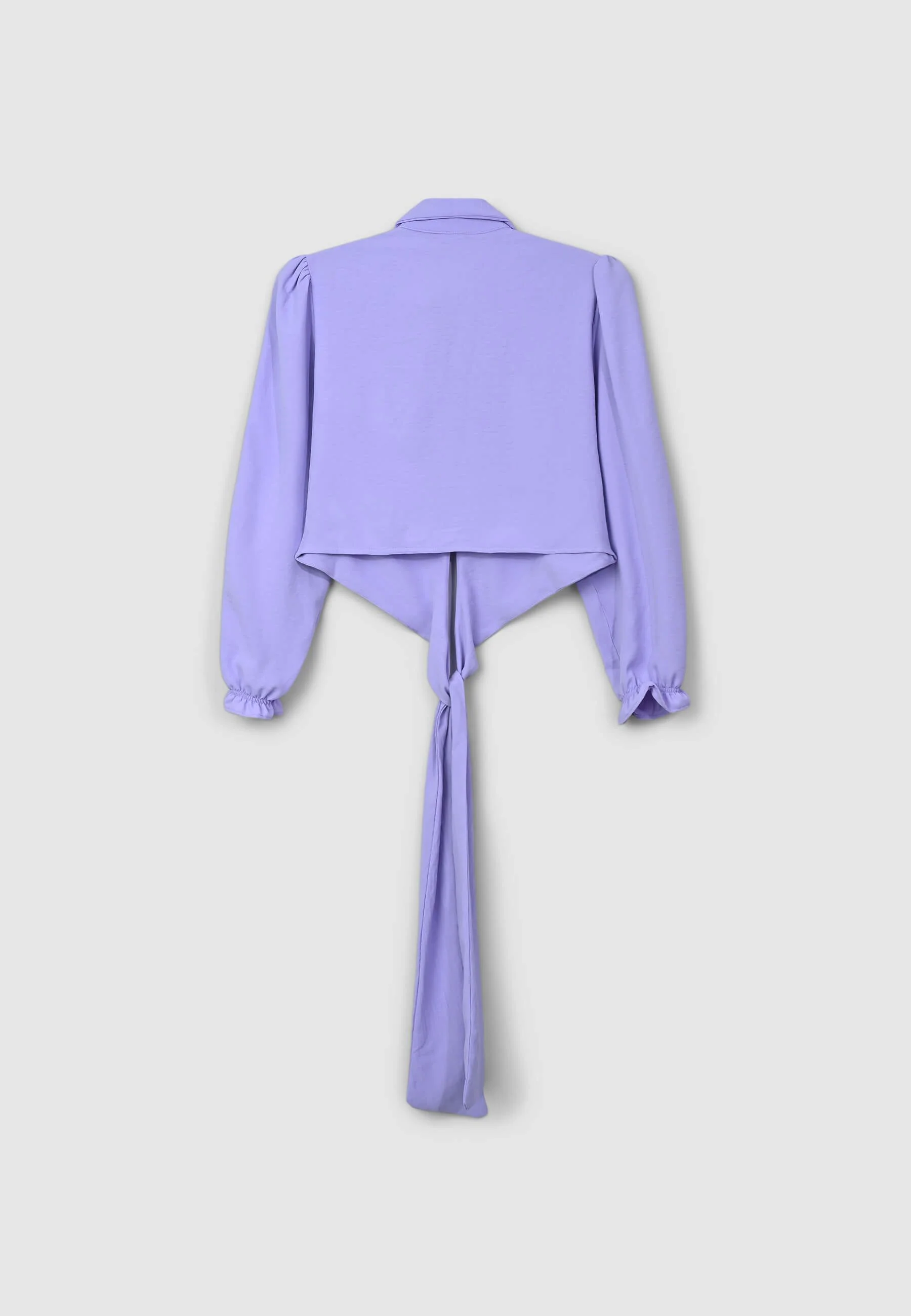 Camicia crop con nodo - Image 5