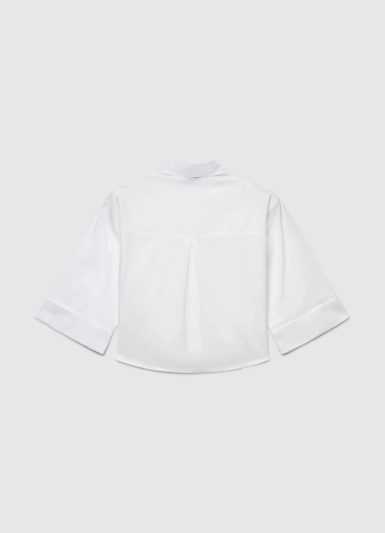 Camicia crop con tasconi - Image 5