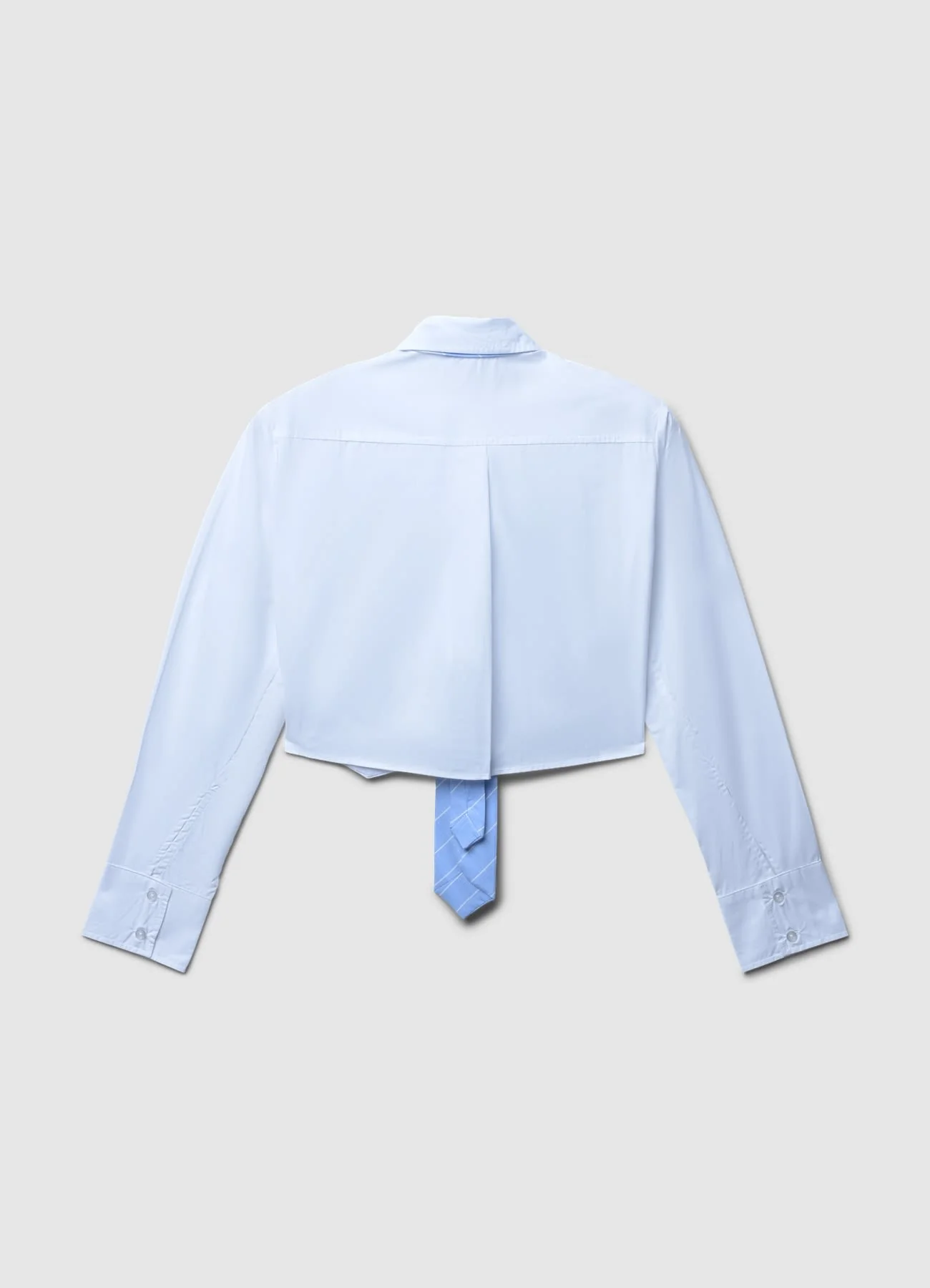 Camicia crop cravatta - Image 4