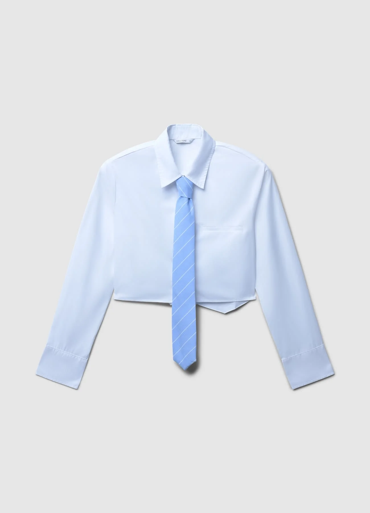Camicia crop cravatta - Image 5