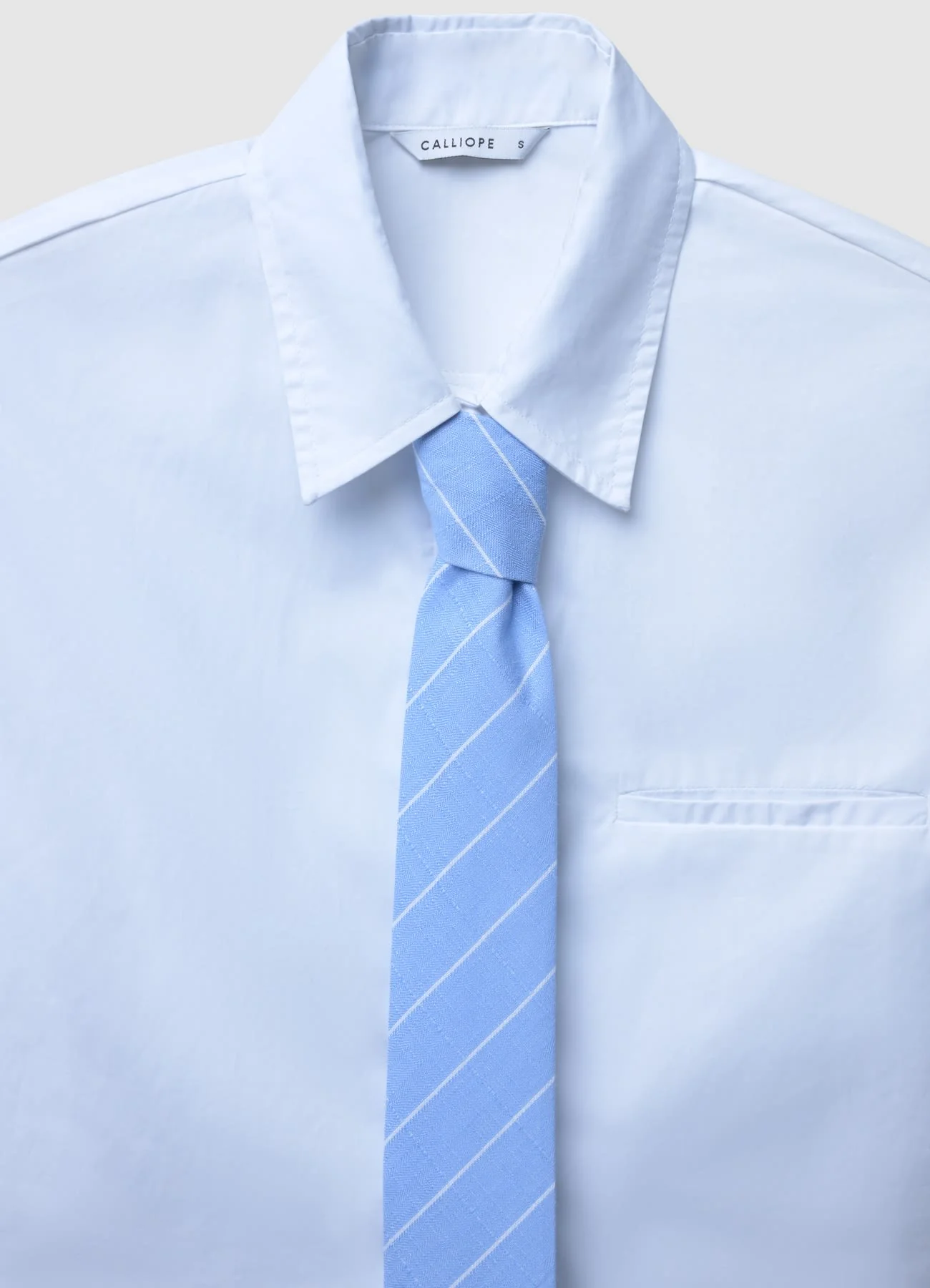 Camicia crop cravatta - Image 6