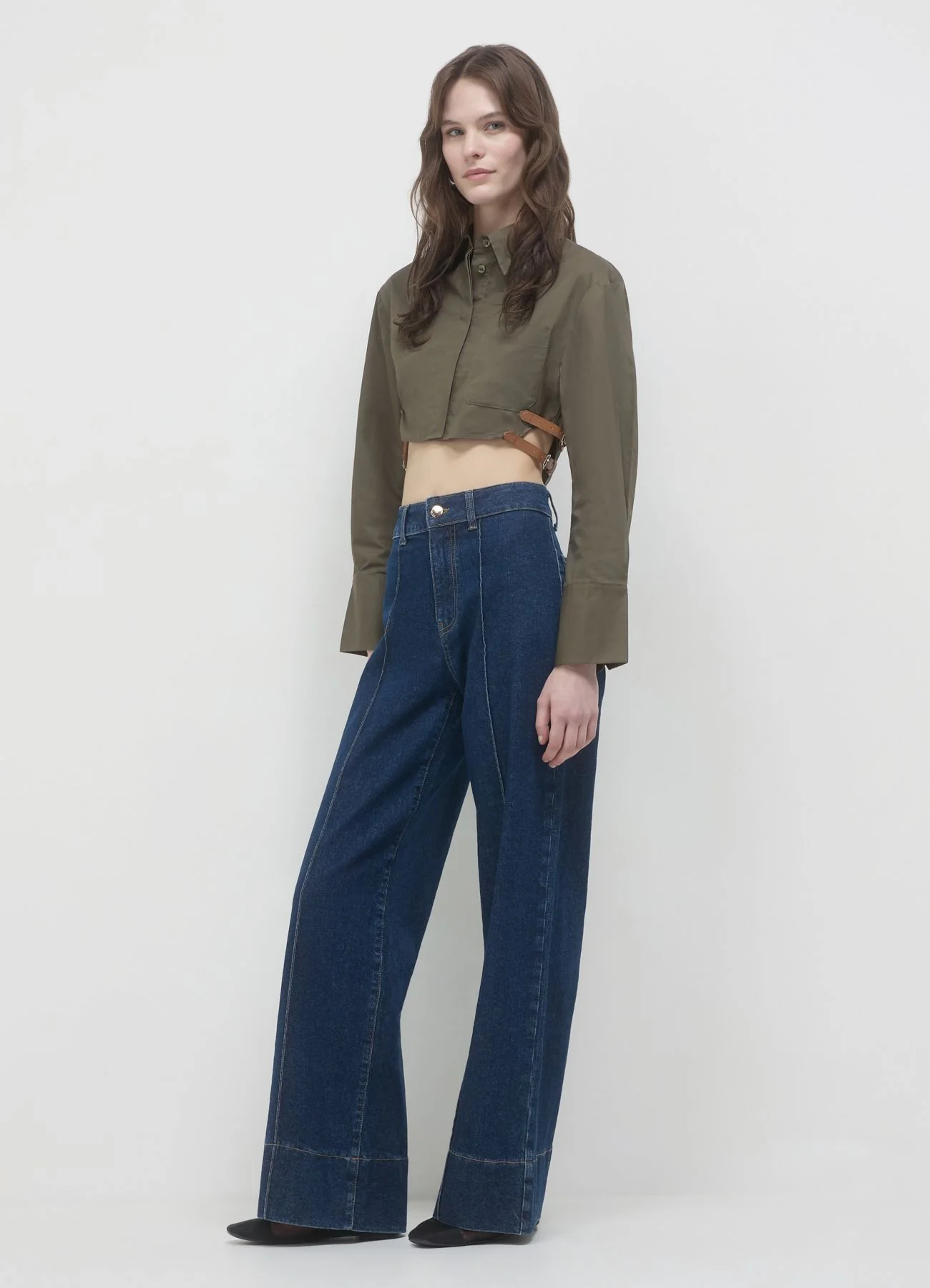 Camicia crop fibbie - Image 2
