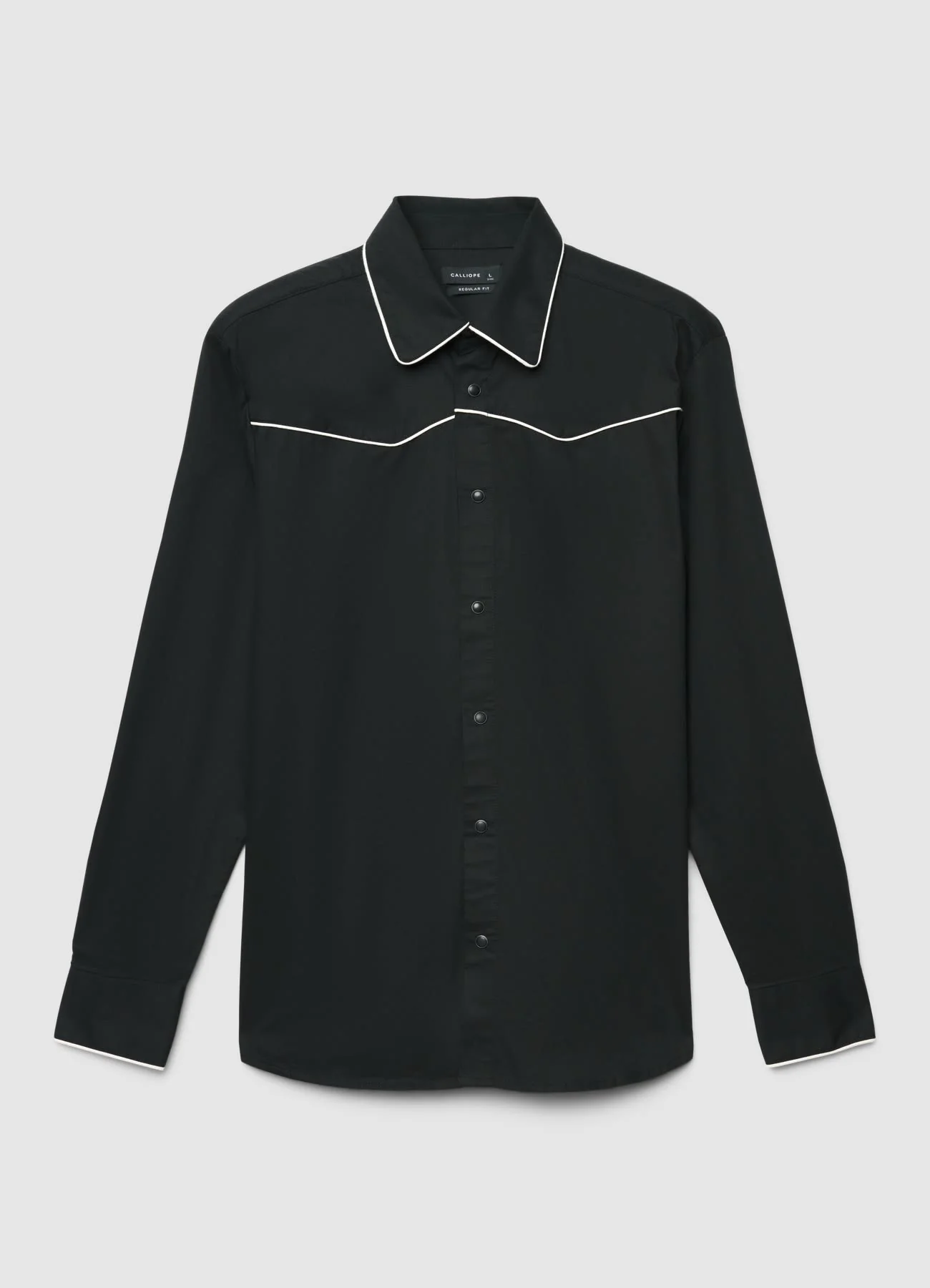 Camicia cuciture a contrasto - Image 4