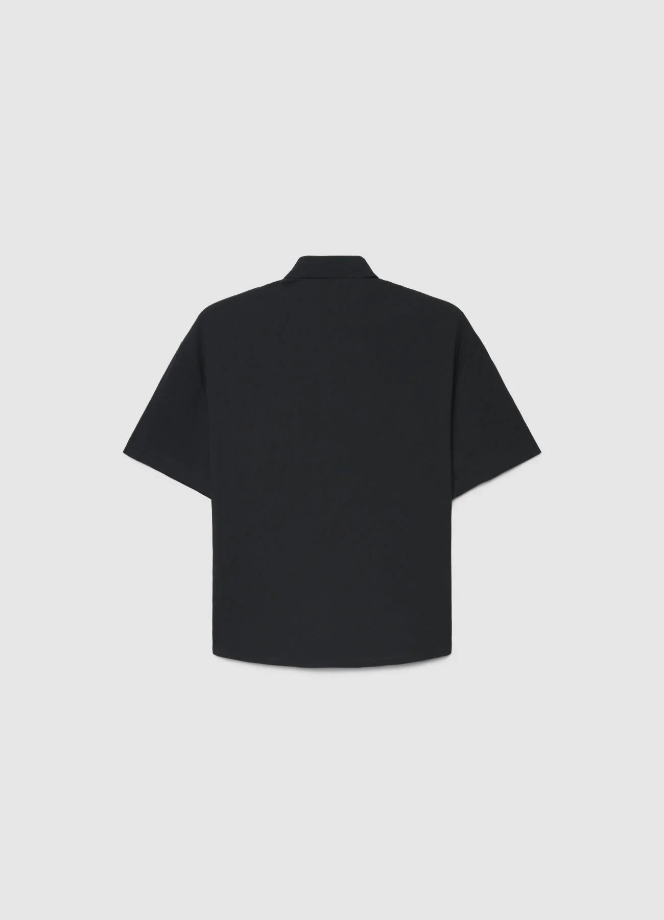 Camicia effetto crinkle con taschino - Image 5