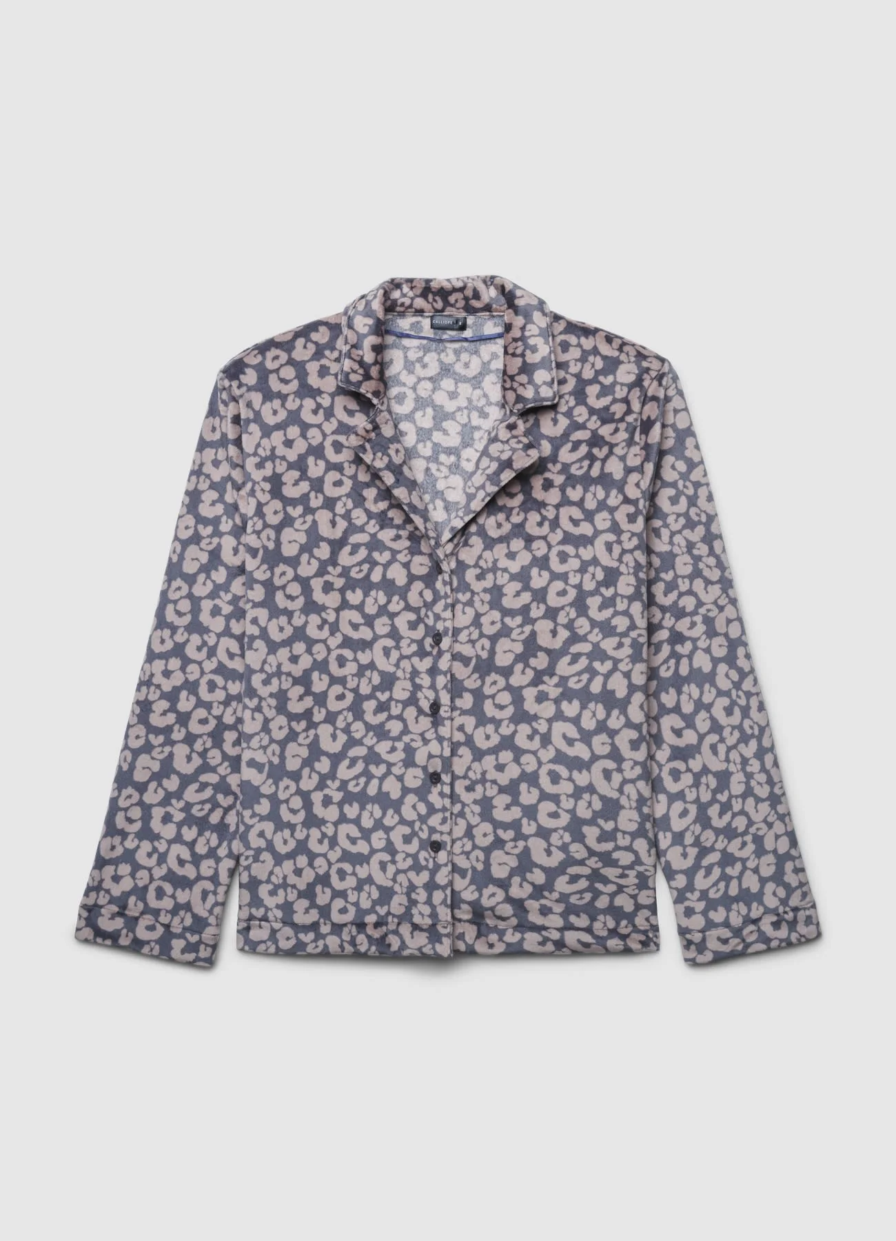 Camicia effetto velluto fantasia - Image 4