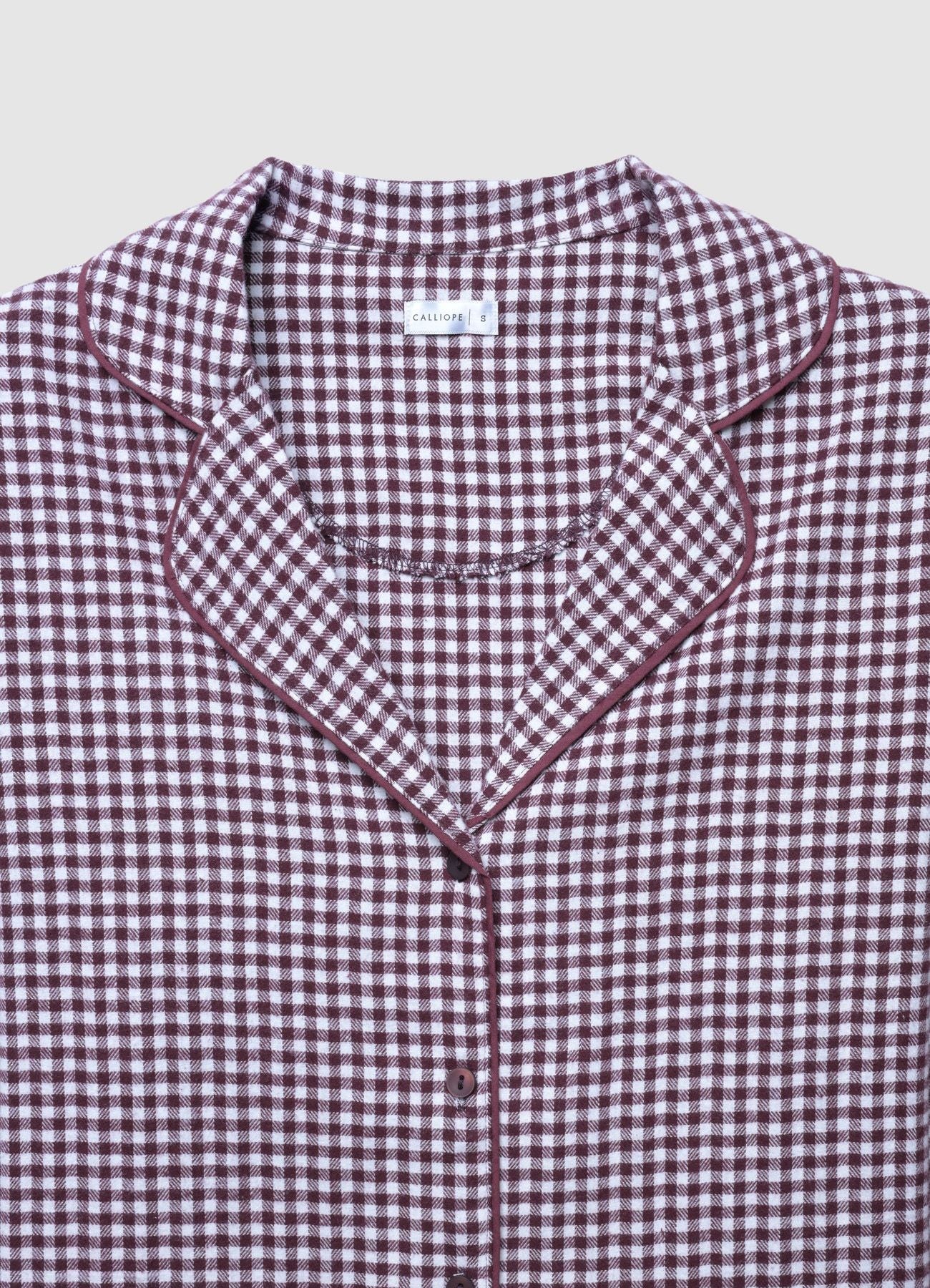 Camicia fantasia pied de poule - Image 5