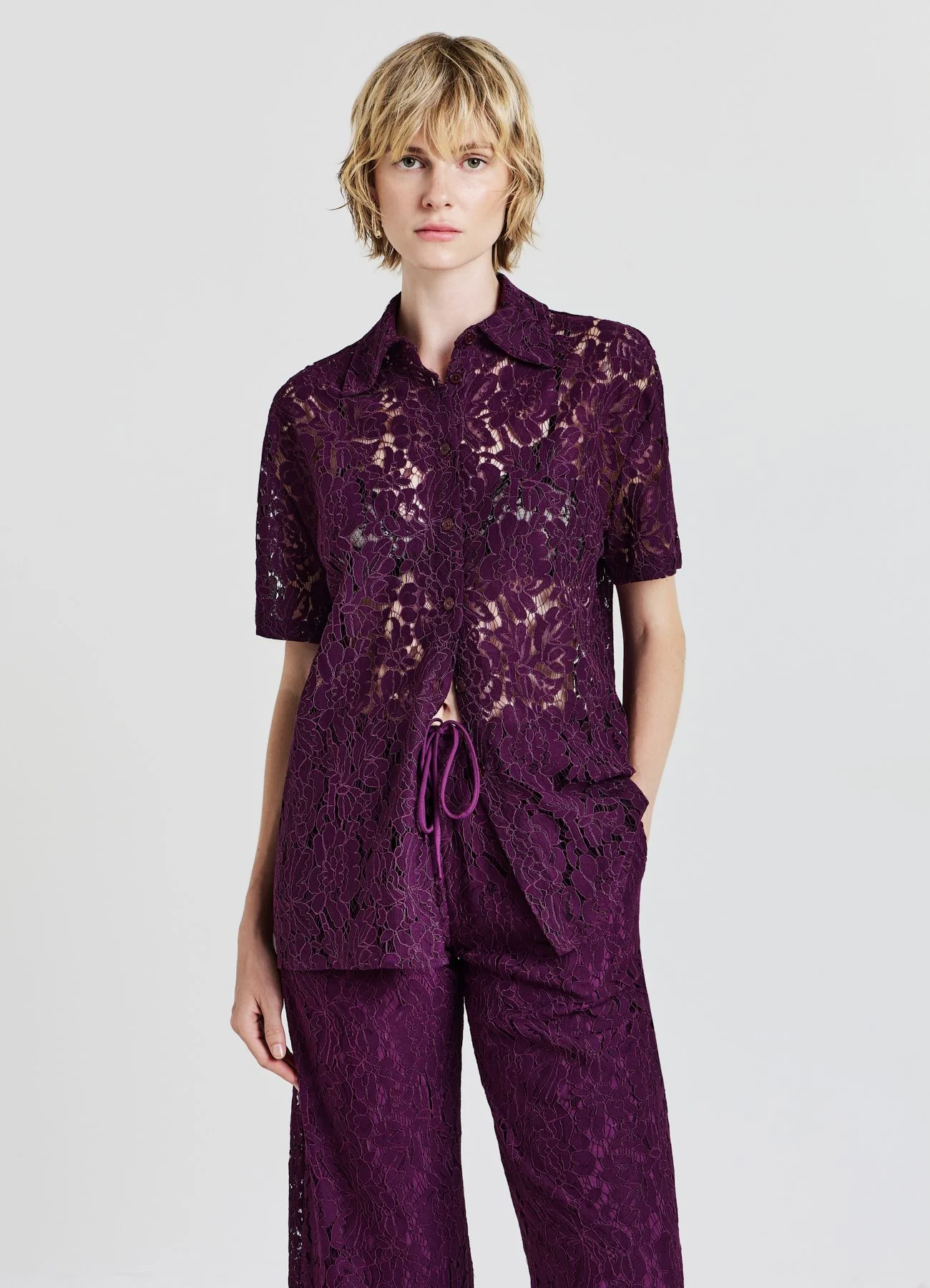 Camicia in pizzo - Image 7