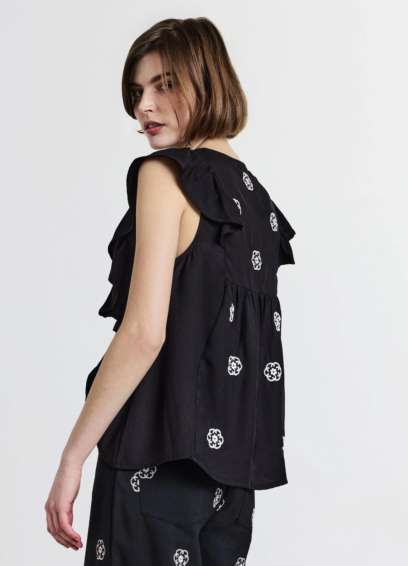 Camicia inserti ricamati - Image 2