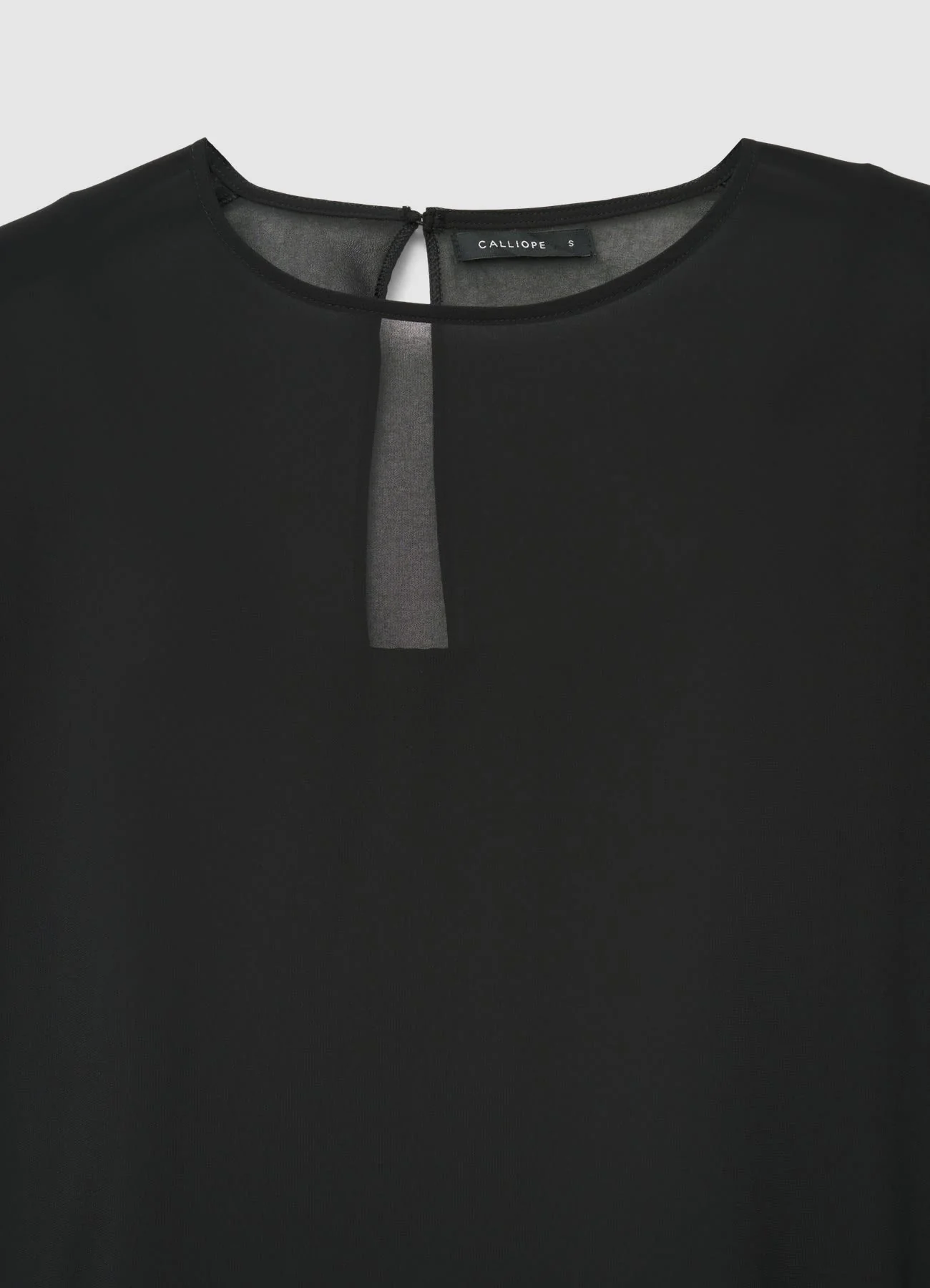 Camicia kimono ampia a tinta unita - Image 5