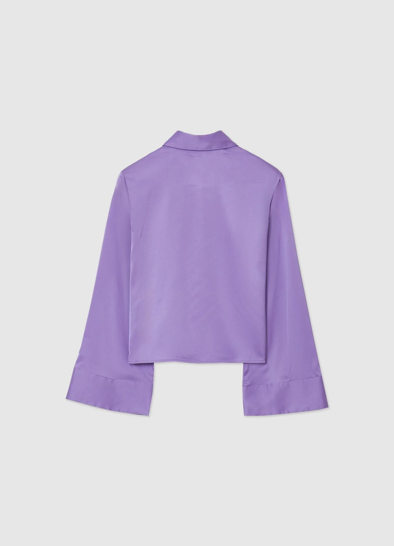 Camicia kimono simil satin - Image 4