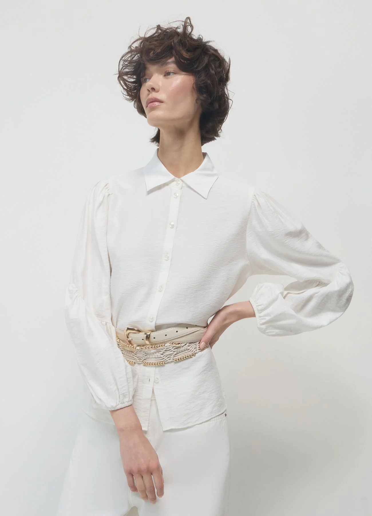 Camicia maniche a palloncino - Image 4