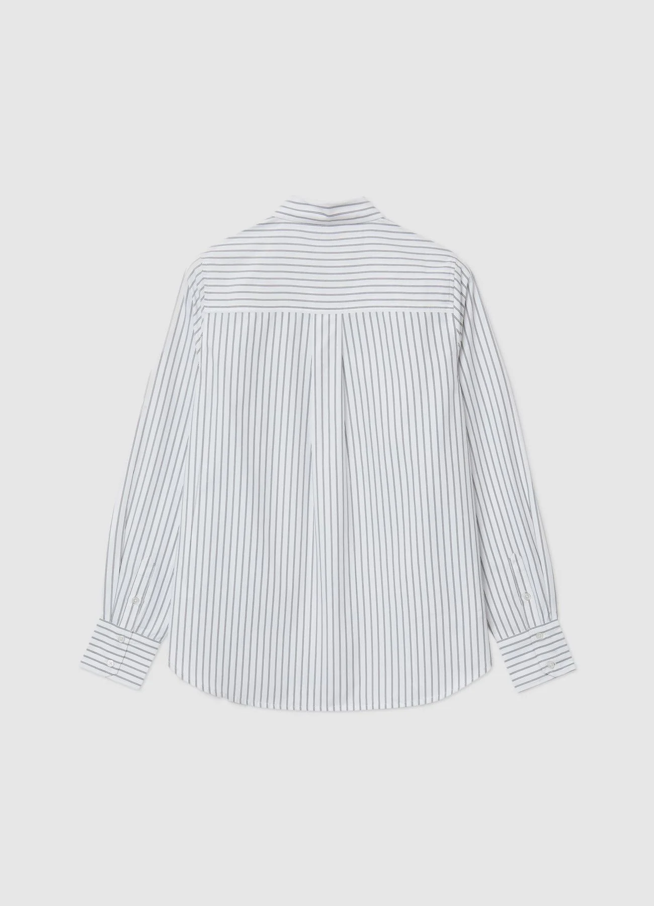 Camicia misto cotone a righe - Image 7