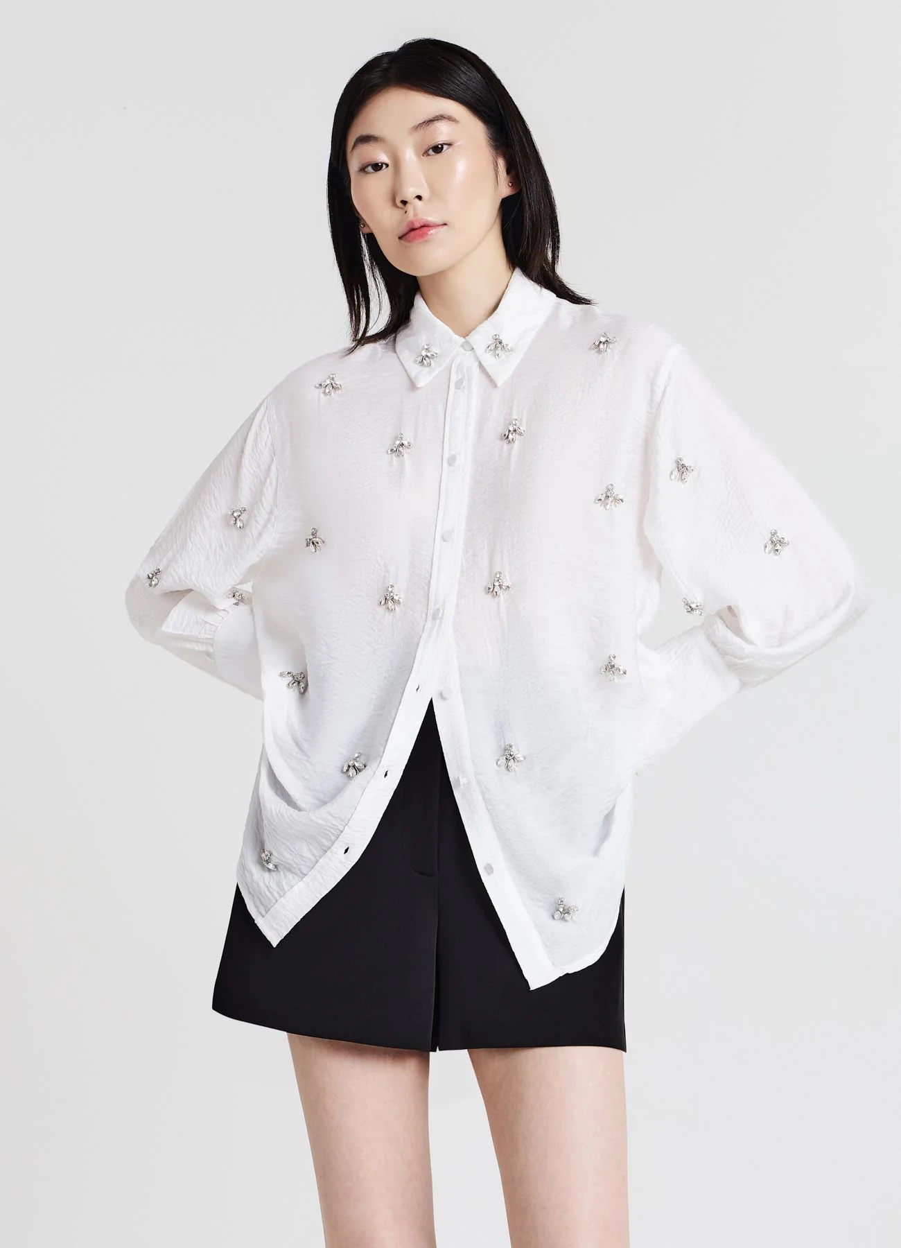 Camicia oversize applicazioni - Image 3