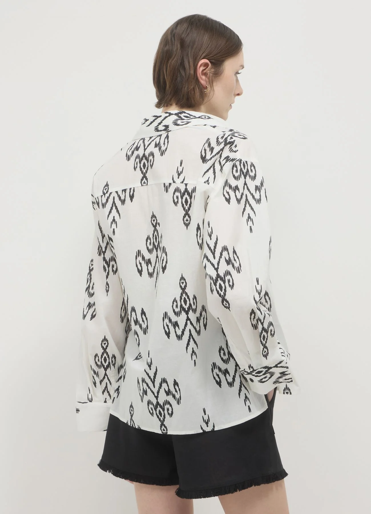 Camicia oversize fantasia