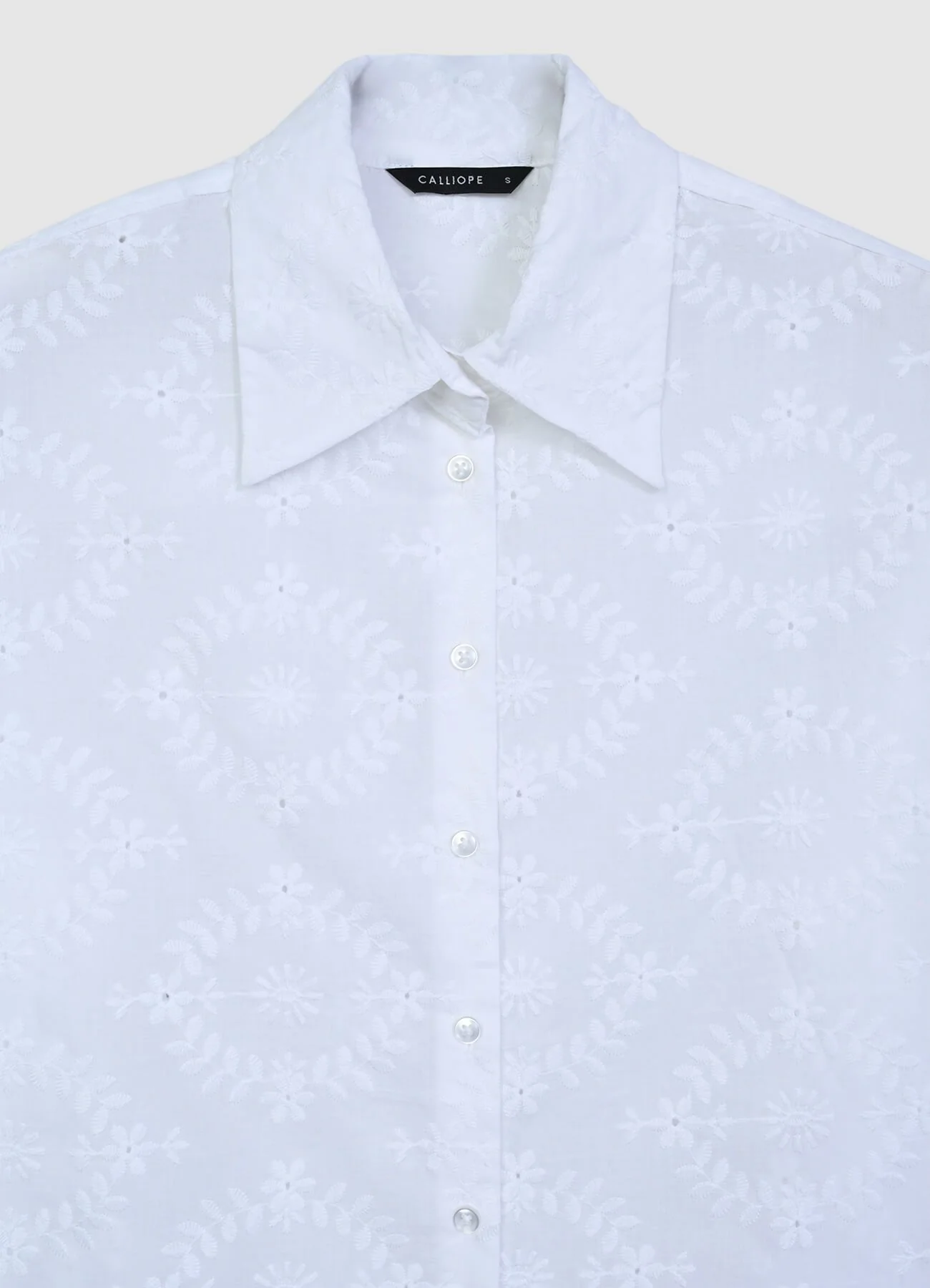 Camicia oversize sangallo - Image 5